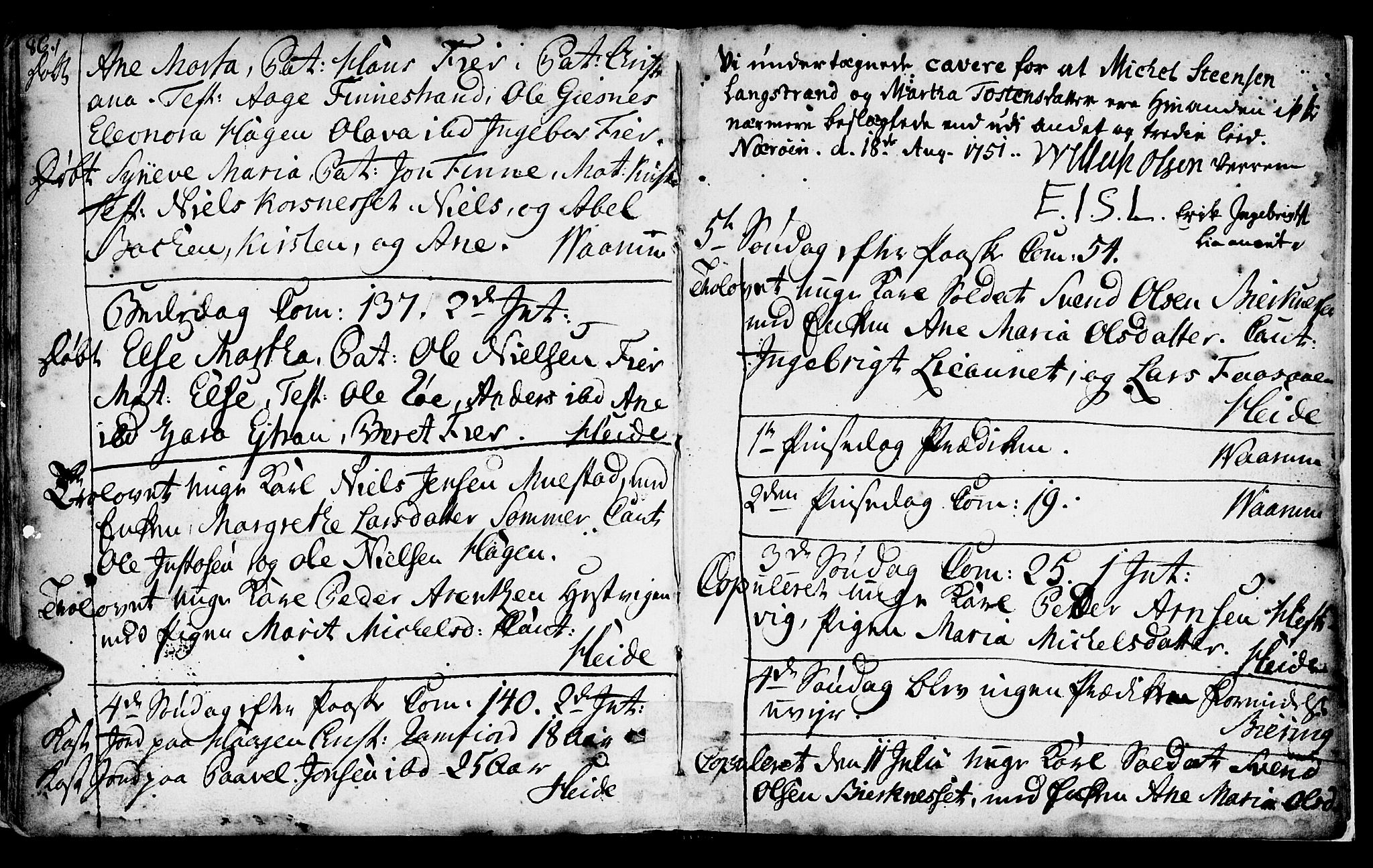 Ministerialprotokoller, klokkerbøker og fødselsregistre - Nord-Trøndelag, AV/SAT-A-1458/780/L0632: Parish register (official) no. 780A01, 1736-1786