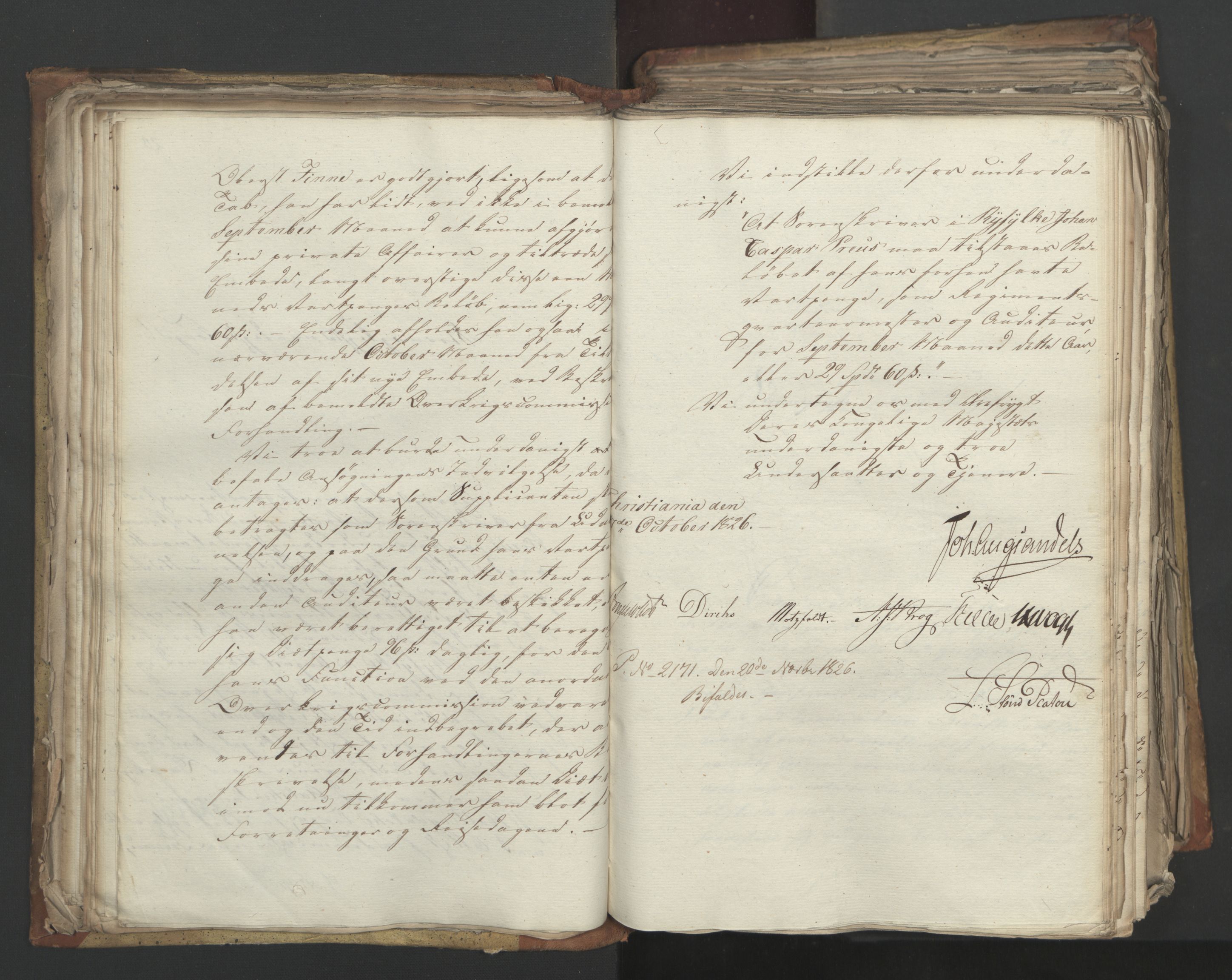 Statsrådsavdelingen i Stockholm, AV/RA-S-1003/D/Da/L0049: Regjeringsinnstillinger nr. 3860-4086, 1826, p. 111