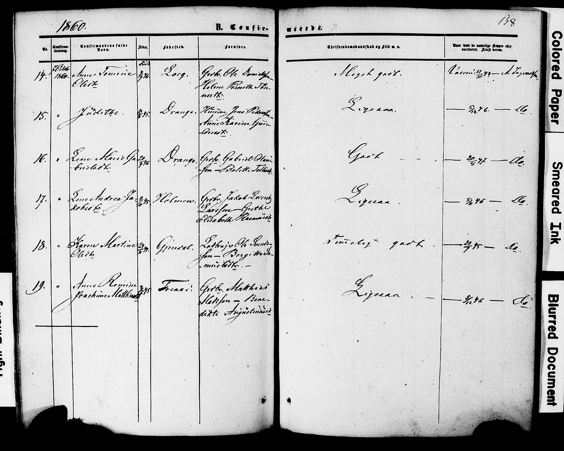 Herad sokneprestkontor, AV/SAK-1111-0018/F/Fa/Faa/L0005: Parish register (official) no. A 5, 1853-1886, p. 158