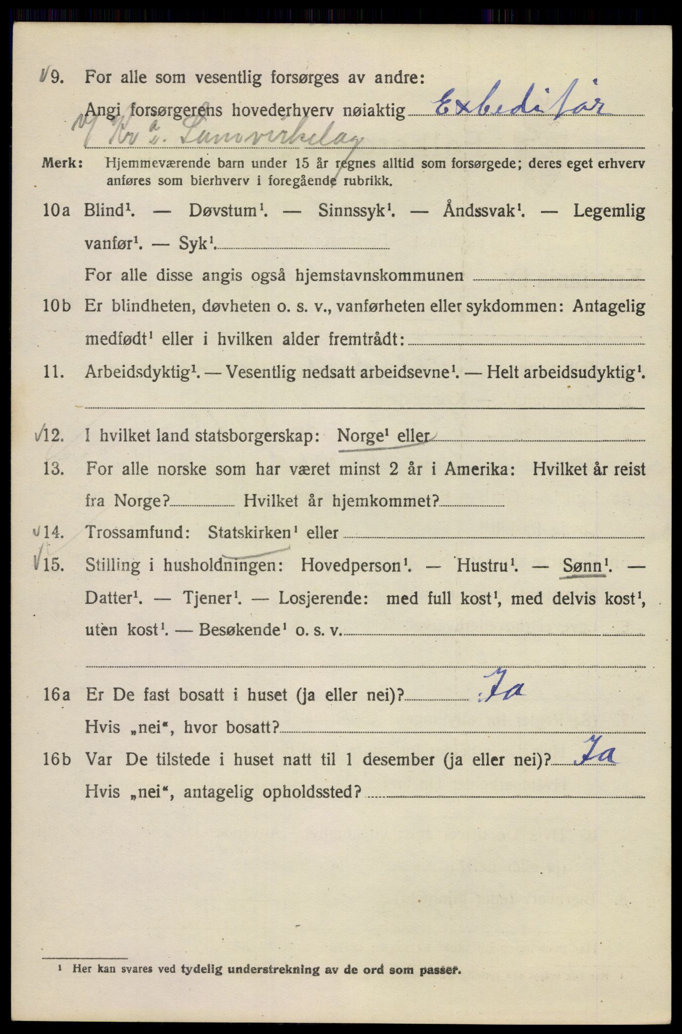 SAO, 1920 census for Kristiania, 1920, p. 514524