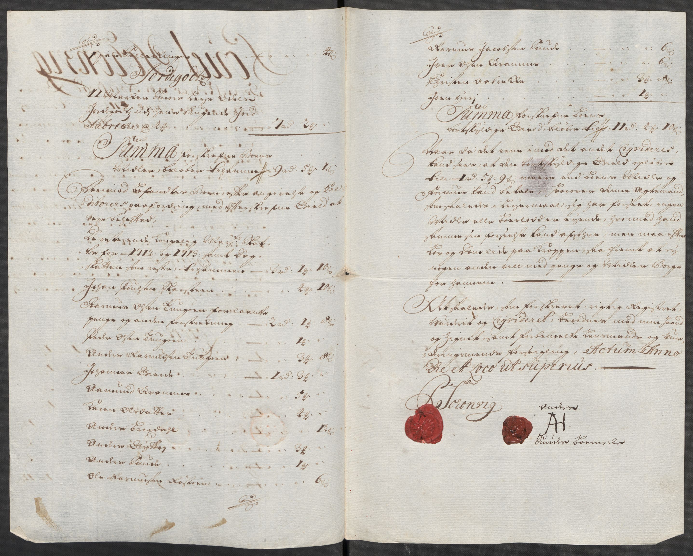 Rentekammeret inntil 1814, Reviderte regnskaper, Fogderegnskap, AV/RA-EA-4092/R53/L3438: Fogderegnskap Sunn- og Nordfjord, 1714, p. 312