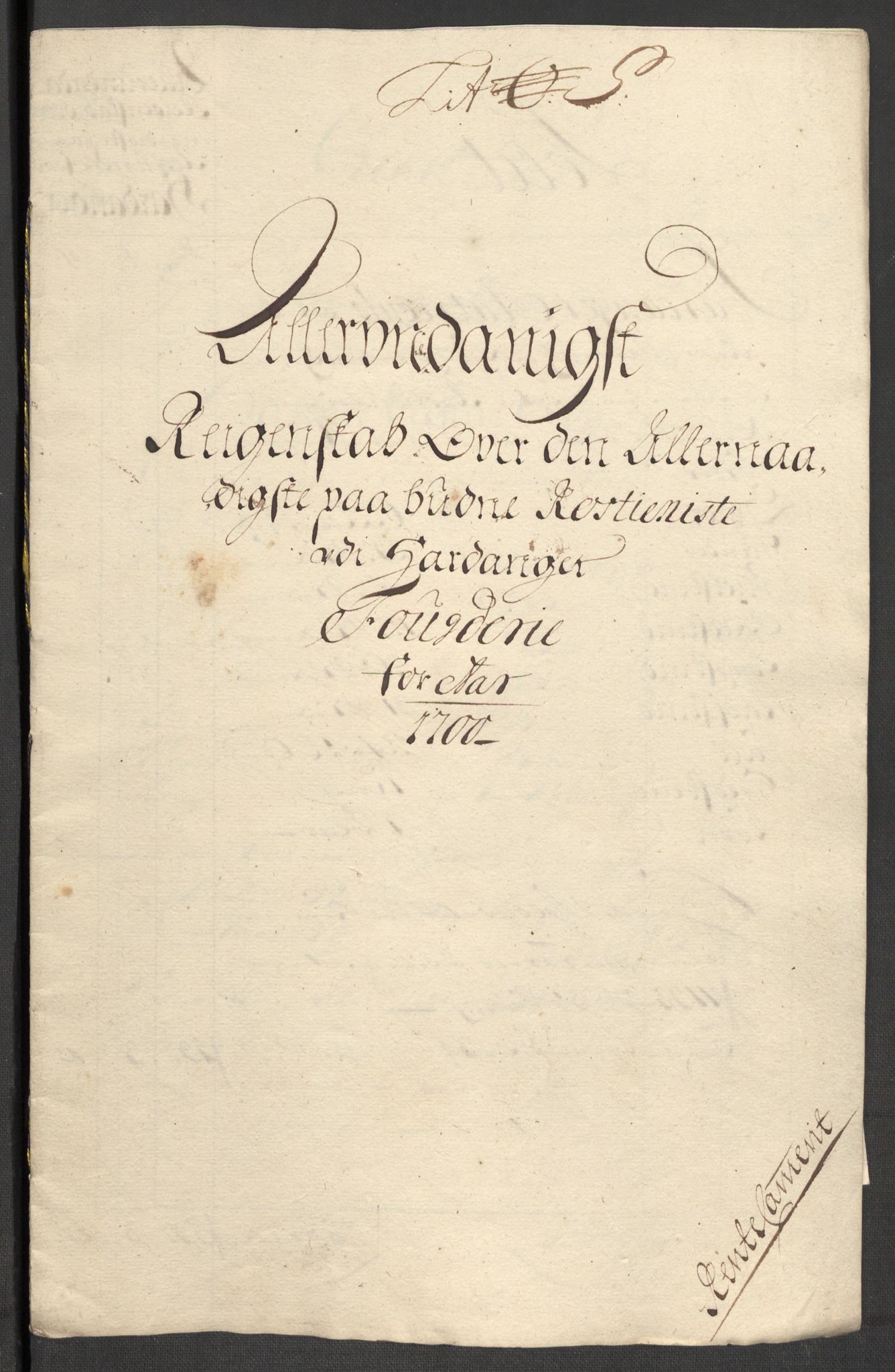 Rentekammeret inntil 1814, Reviderte regnskaper, Fogderegnskap, RA/EA-4092/R48/L2979: Fogderegnskap Sunnhordland og Hardanger, 1700-1701, p. 220