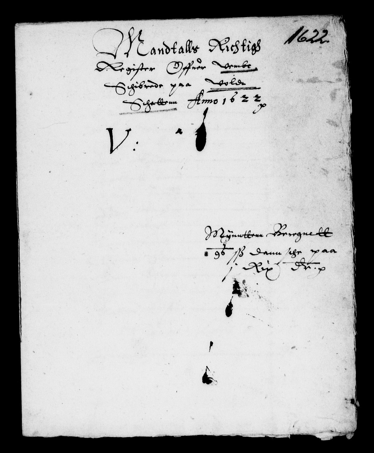 Rentekammeret inntil 1814, Reviderte regnskaper, Lensregnskaper, AV/RA-EA-5023/R/Rb/Rba/L0064: Akershus len, 1622-1624