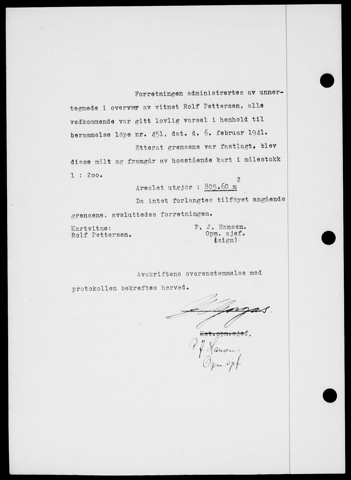 Onsøy sorenskriveri, SAO/A-10474/G/Ga/Gab/L0015: Mortgage book no. II A-15, 1945-1946, Diary no: : 1597/1945