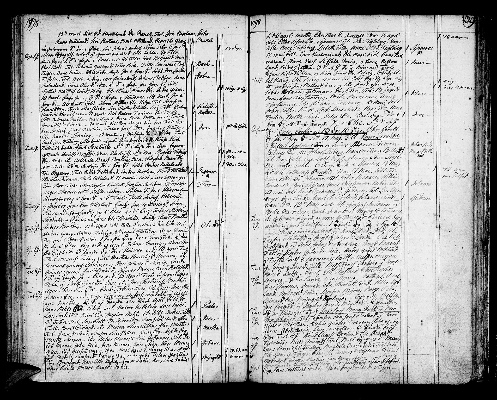Kvinnherad sokneprestembete, SAB/A-76401/H/Haa: Parish register (official) no. A 4, 1778-1811, p. 139