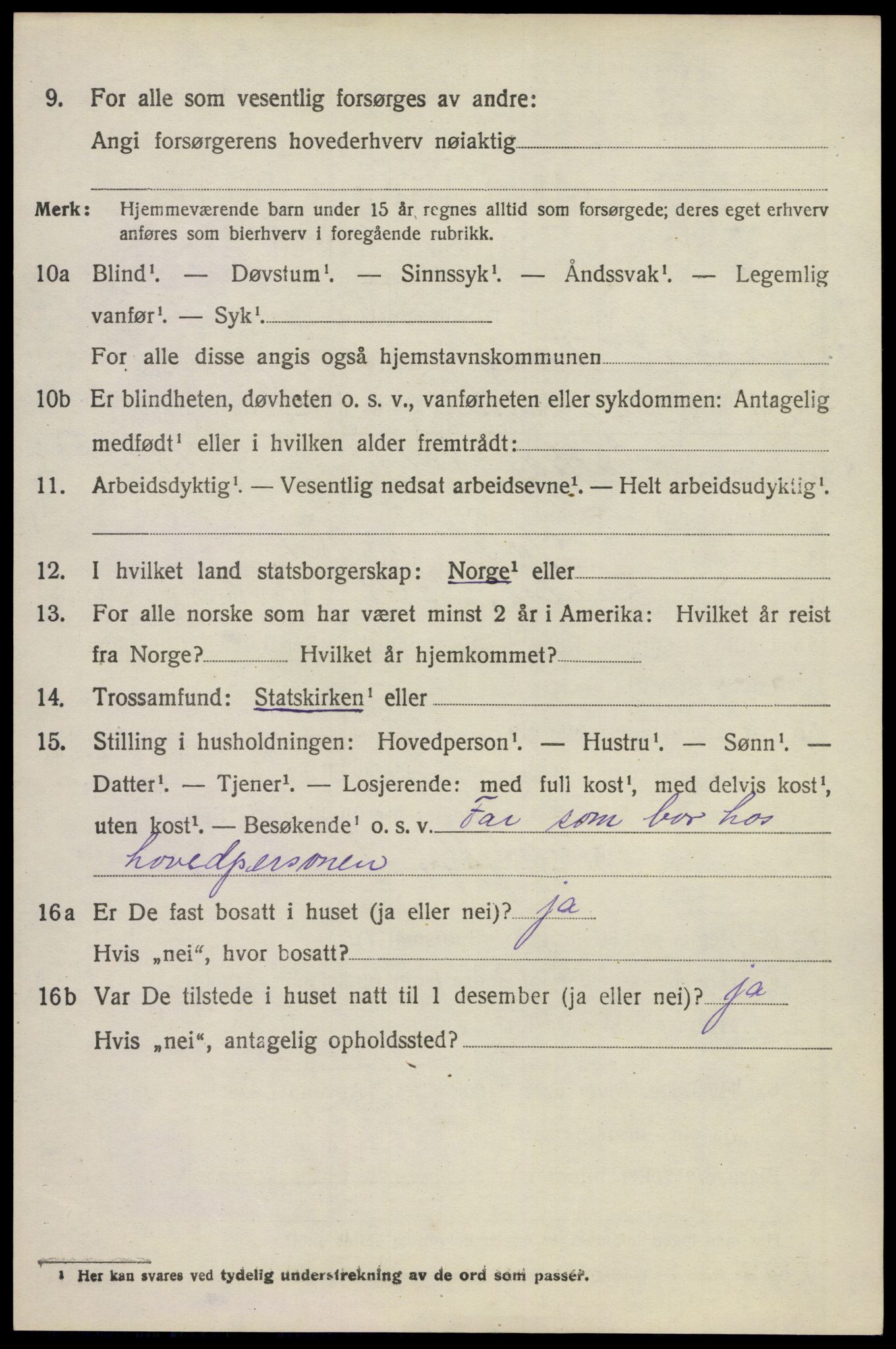 SAKO, 1920 census for Lardal, 1920, p. 2162
