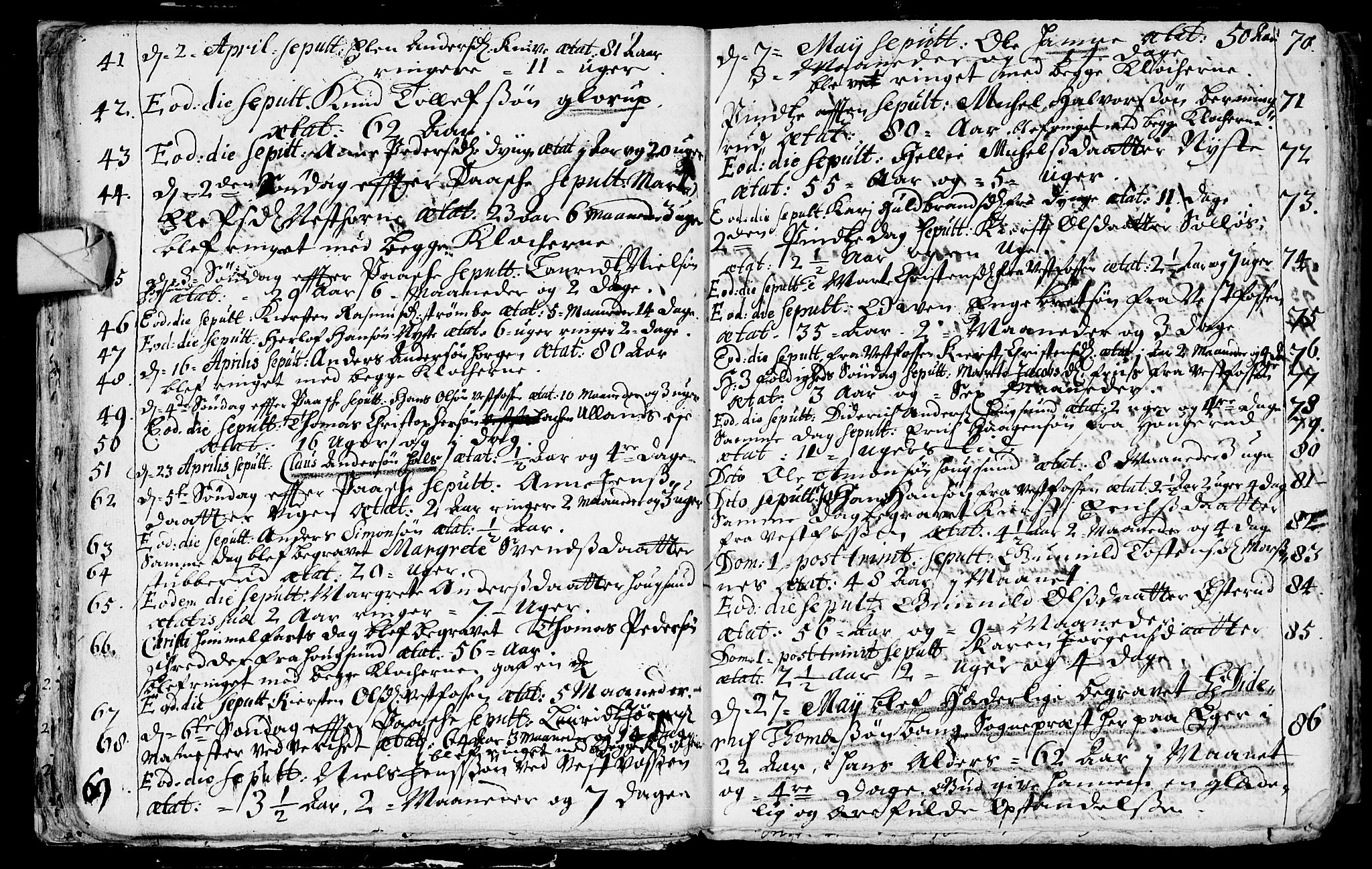 Eiker kirkebøker, AV/SAKO-A-4/F/Fa/L0001: Parish register (official) no. I 1 /1, 1683-1704