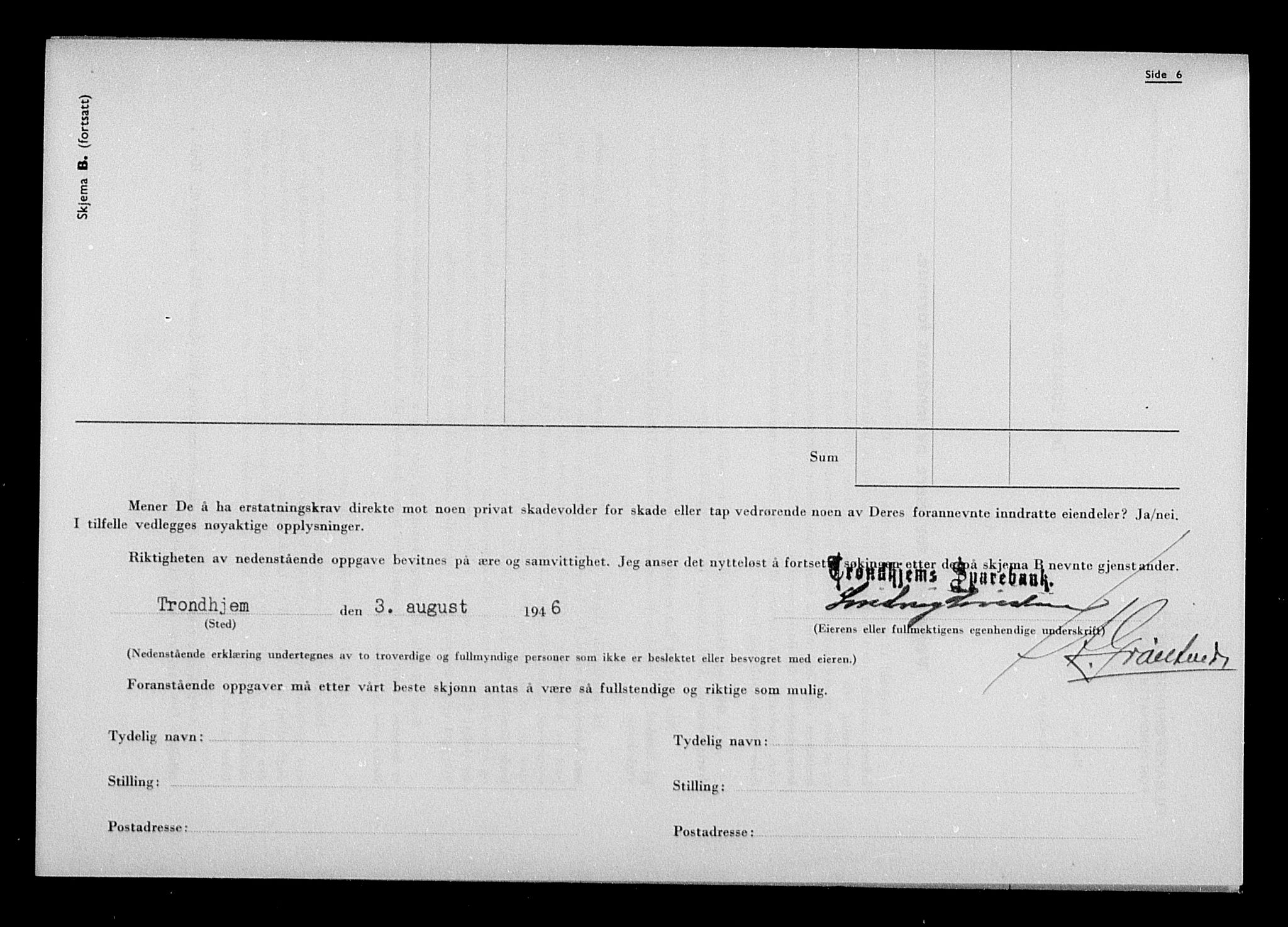 Justisdepartementet, Tilbakeføringskontoret for inndratte formuer, AV/RA-S-1564/H/Hc/Hca/L0906: --, 1945-1947, p. 164