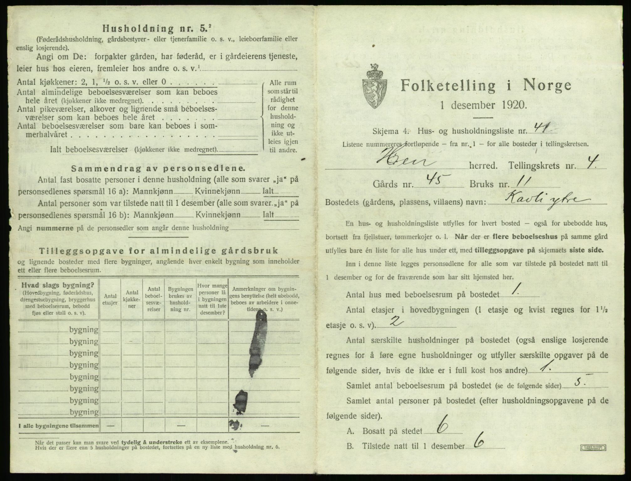 SAT, 1920 census for Hen, 1920, p. 374