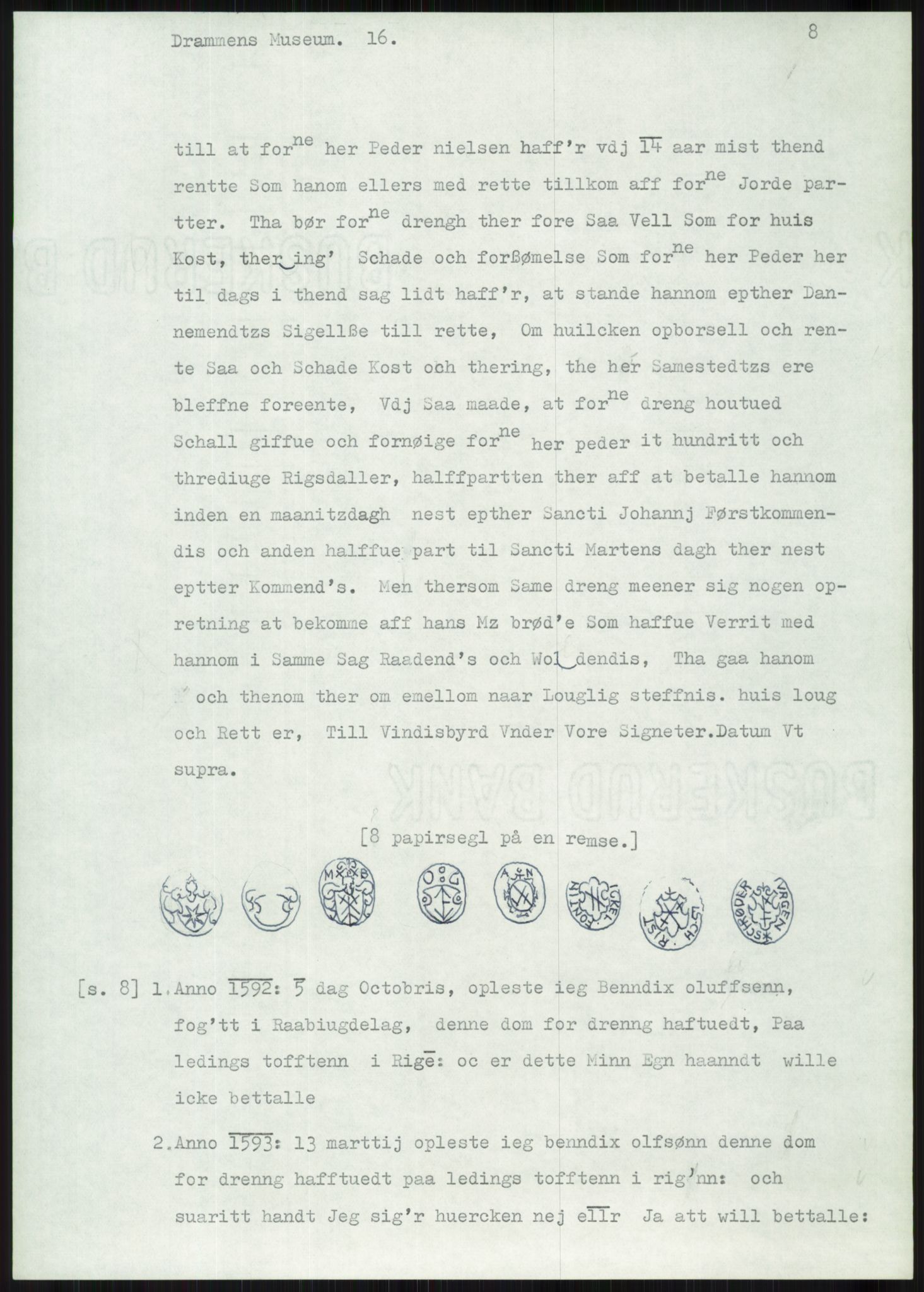 Samlinger til kildeutgivelse, Diplomavskriftsamlingen, AV/RA-EA-4053/H/Ha, p. 1643