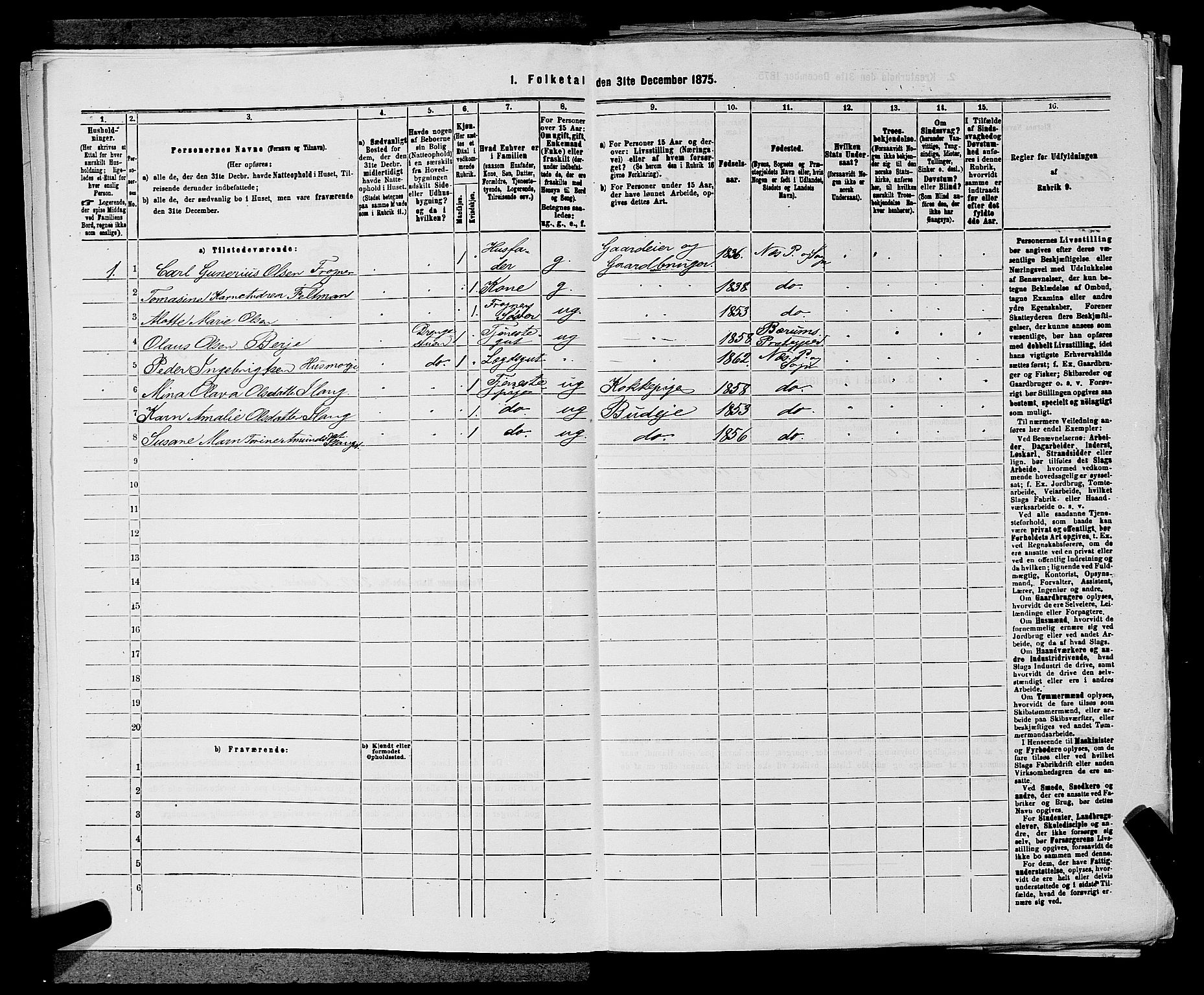 RA, 1875 census for 0236P Nes, 1875, p. 1508