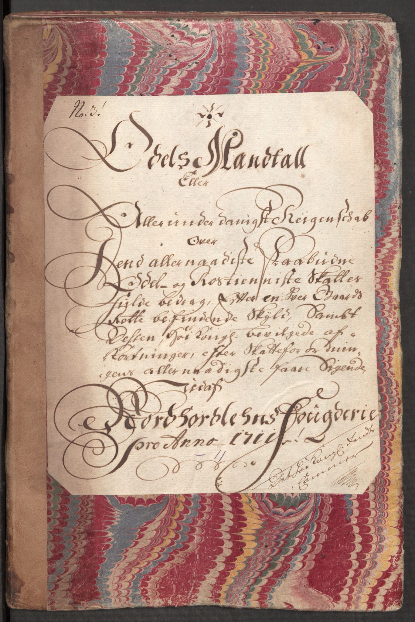 Rentekammeret inntil 1814, Reviderte regnskaper, Fogderegnskap, AV/RA-EA-4092/R51/L3192: Fogderegnskap Nordhordland og Voss, 1711, p. 51