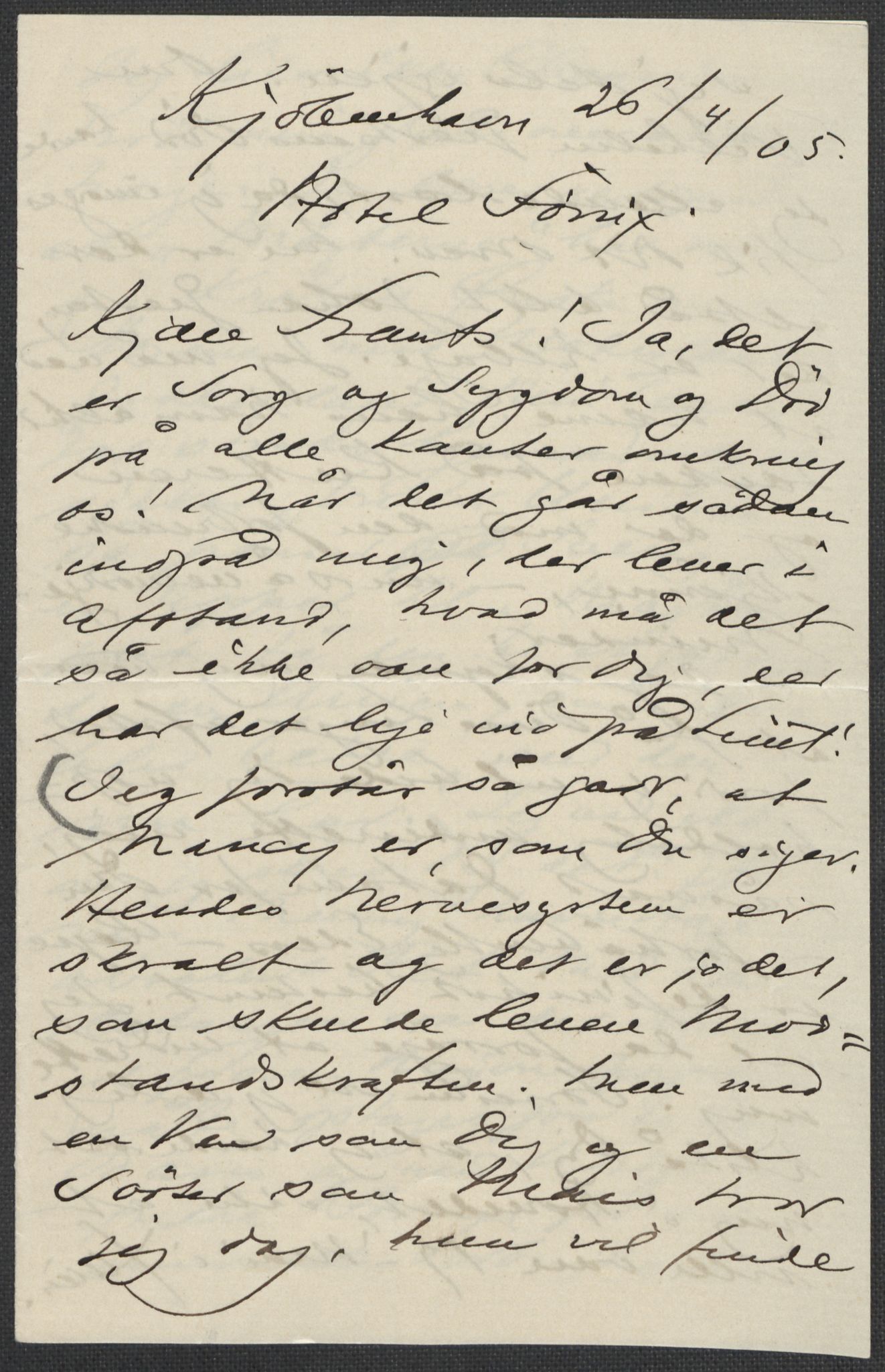 Beyer, Frants, AV/RA-PA-0132/F/L0001: Brev fra Edvard Grieg til Frantz Beyer og "En del optegnelser som kan tjene til kommentar til brevene" av Marie Beyer, 1872-1907, p. 808