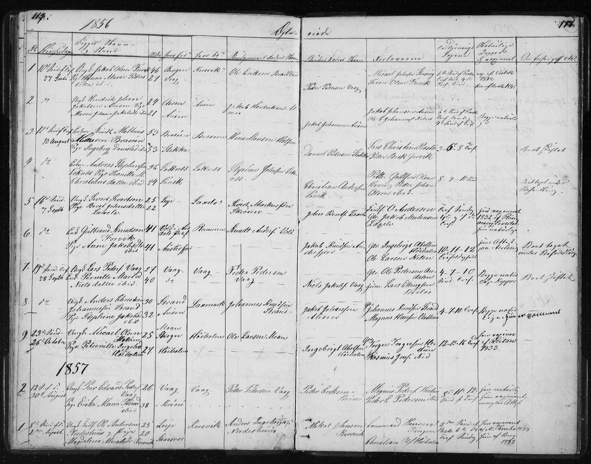 Ministerialprotokoller, klokkerbøker og fødselsregistre - Nordland, SAT/A-1459/819/L0275: Parish register (copy) no. 819C01, 1841-1868, p. 117-118