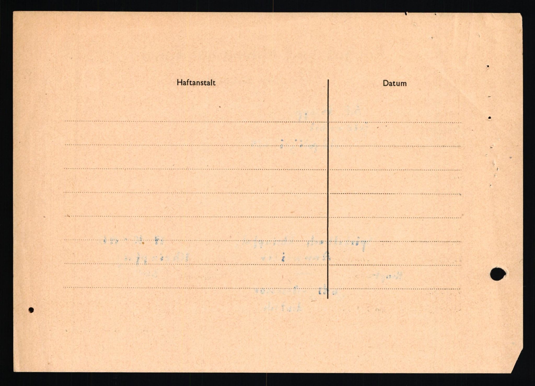 Forsvaret, Forsvarets overkommando II, AV/RA-RAFA-3915/D/Db/L0027: CI Questionaires. Tyske okkupasjonsstyrker i Norge. Tyskere., 1945-1946, p. 11