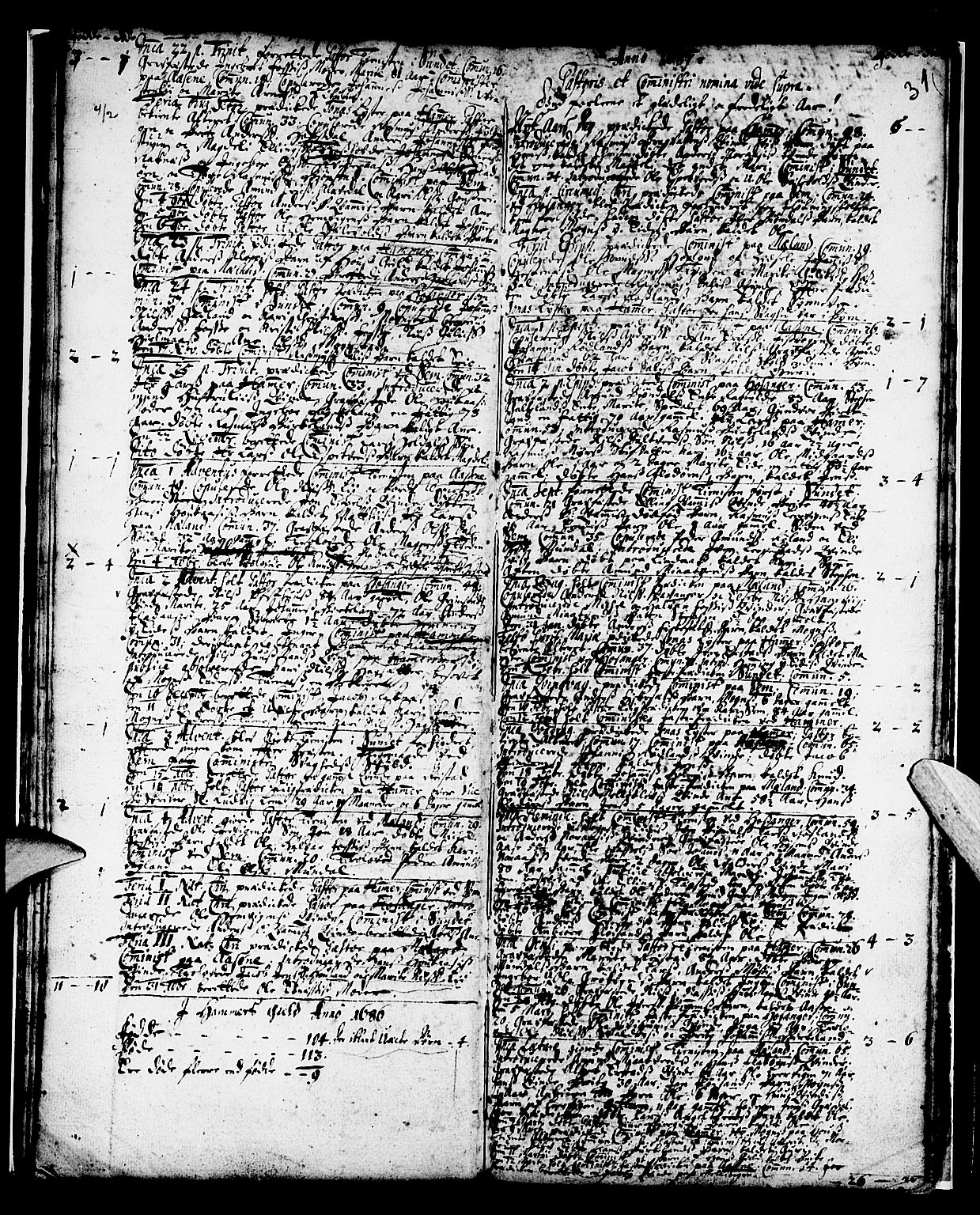 Hamre sokneprestembete, SAB/A-75501/H/Ha/Haa/Haaa/L0001: Parish register (official) no. A 1, 1677-1691, p. 31