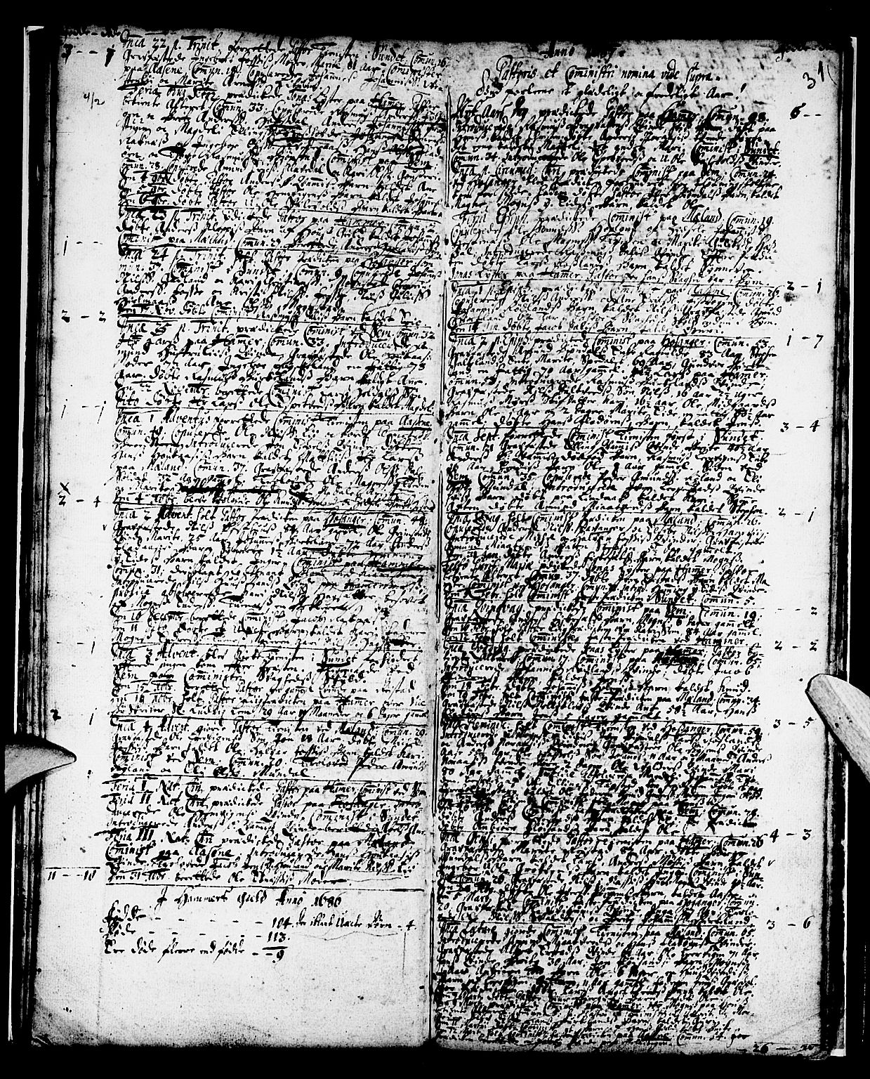 Hamre sokneprestembete, AV/SAB-A-75501/H/Ha/Haa/Haaa/L0001: Parish register (official) no. A 1, 1677-1691, p. 31