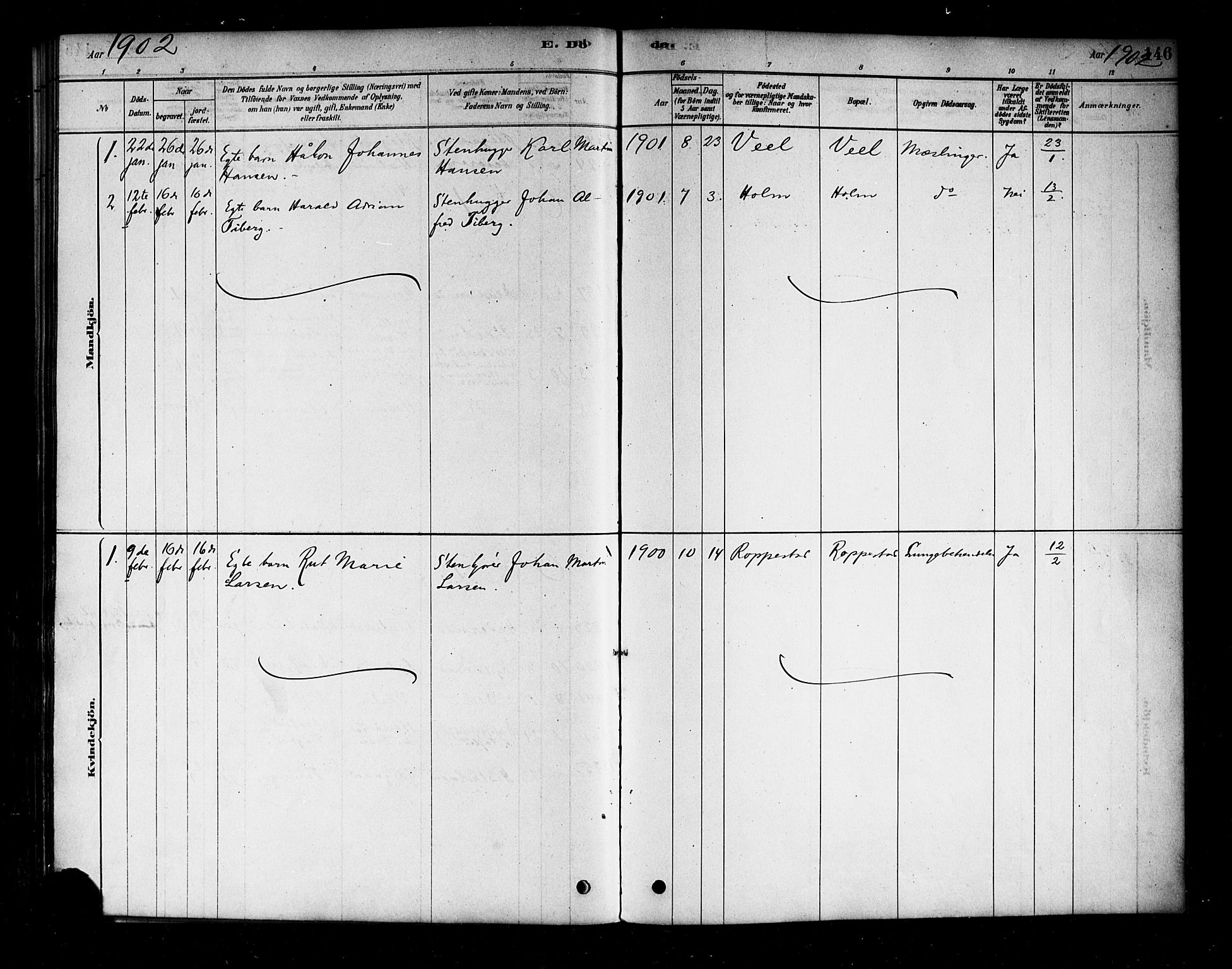 Borge prestekontor Kirkebøker, SAO/A-10903/F/Fb/L0003: Parish register (official) no. II 3, 1878-1902, p. 146