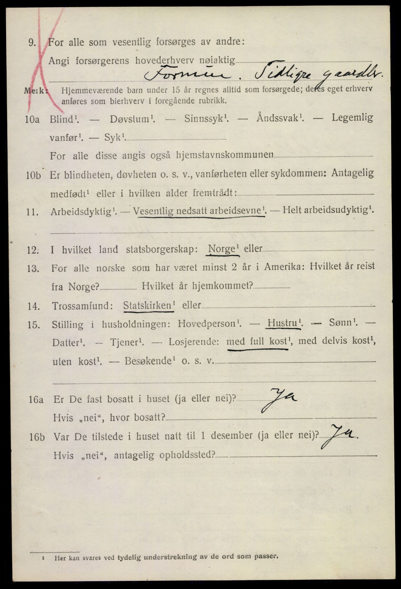 SAKO, 1920 census for Andebu, 1920, p. 3489