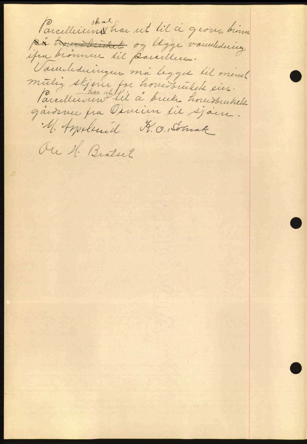 Romsdal sorenskriveri, AV/SAT-A-4149/1/2/2C: Mortgage book no. A7, 1939-1939, Diary no: : 1030/1939