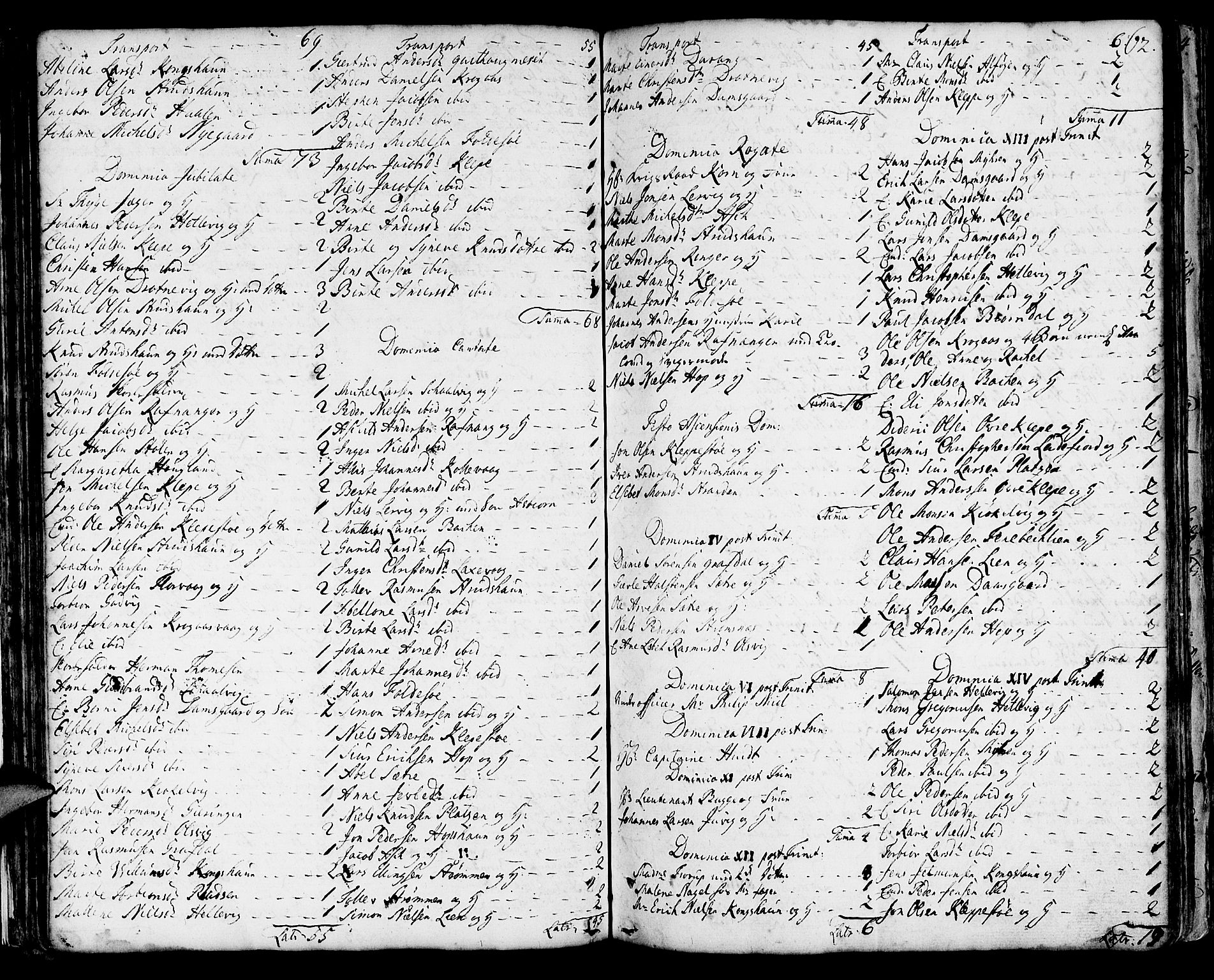 Askøy Sokneprestembete, AV/SAB-A-74101/H/Ha/Haa/Haaa/L0001: Parish register (official) no. A 1, 1742-1818, p. 62