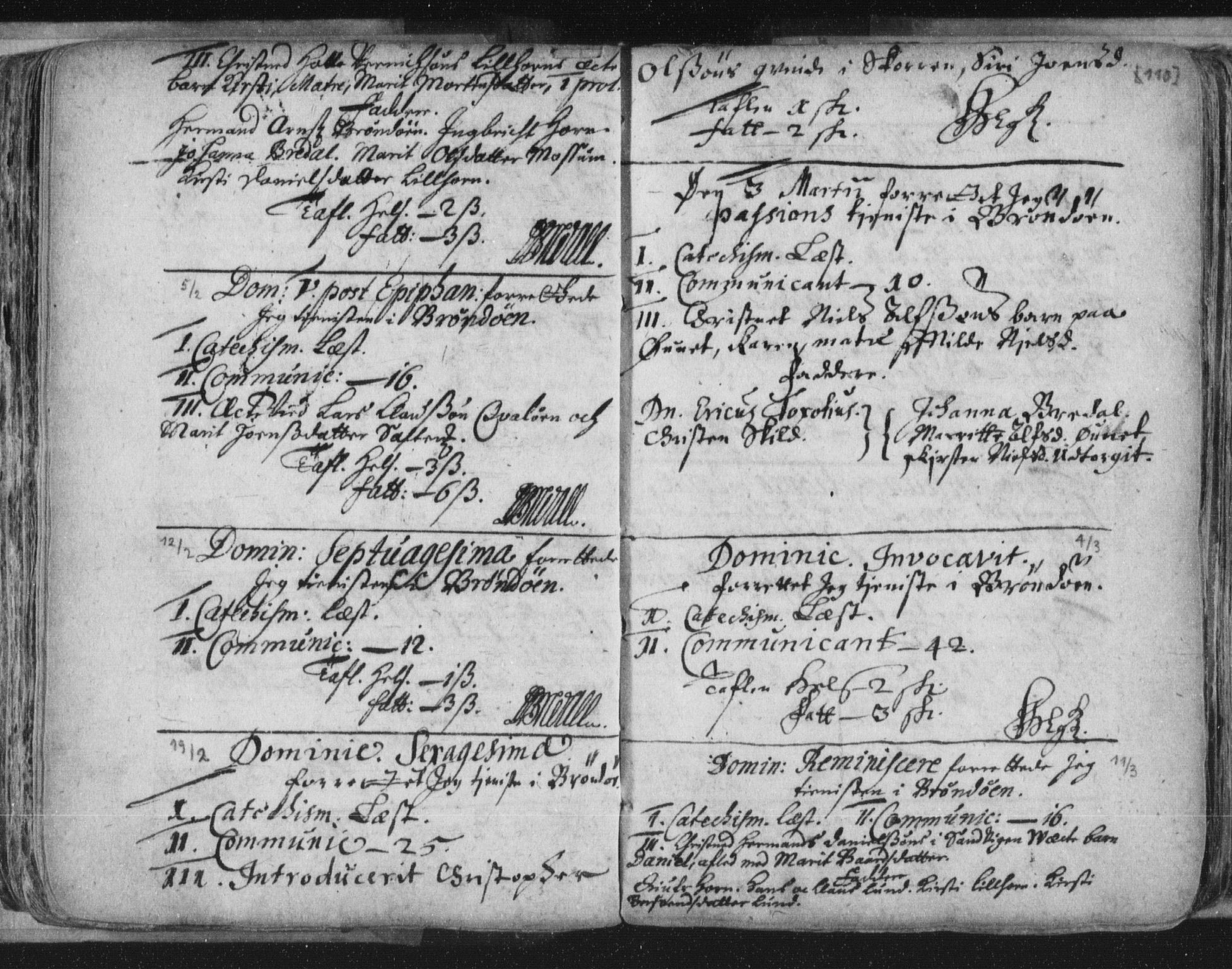 Ministerialprotokoller, klokkerbøker og fødselsregistre - Nordland, AV/SAT-A-1459/813/L0192: Parish register (official) no. 813A02, 1677-1718, p. 110