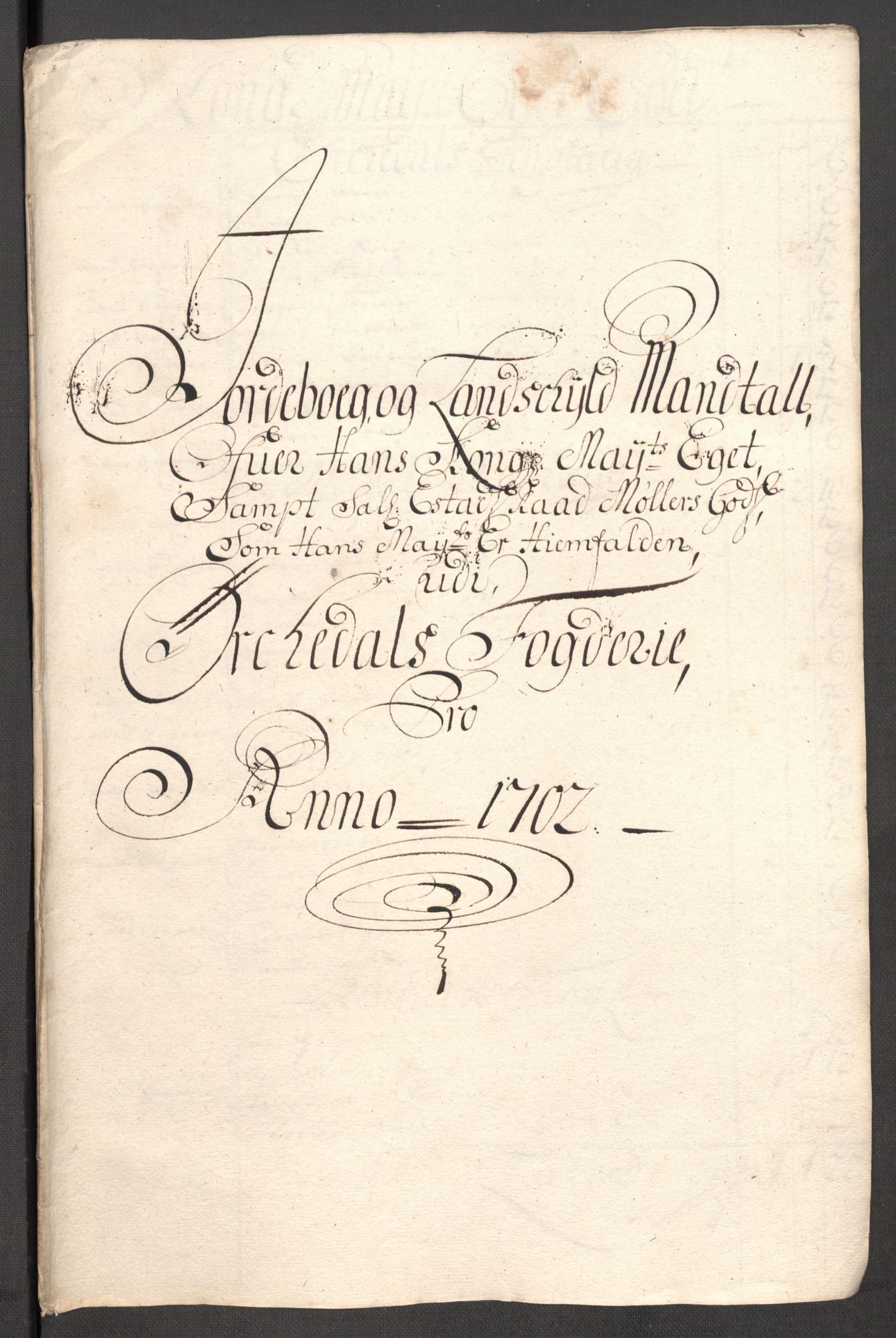 Rentekammeret inntil 1814, Reviderte regnskaper, Fogderegnskap, AV/RA-EA-4092/R60/L3952: Fogderegnskap Orkdal og Gauldal, 1702, p. 106