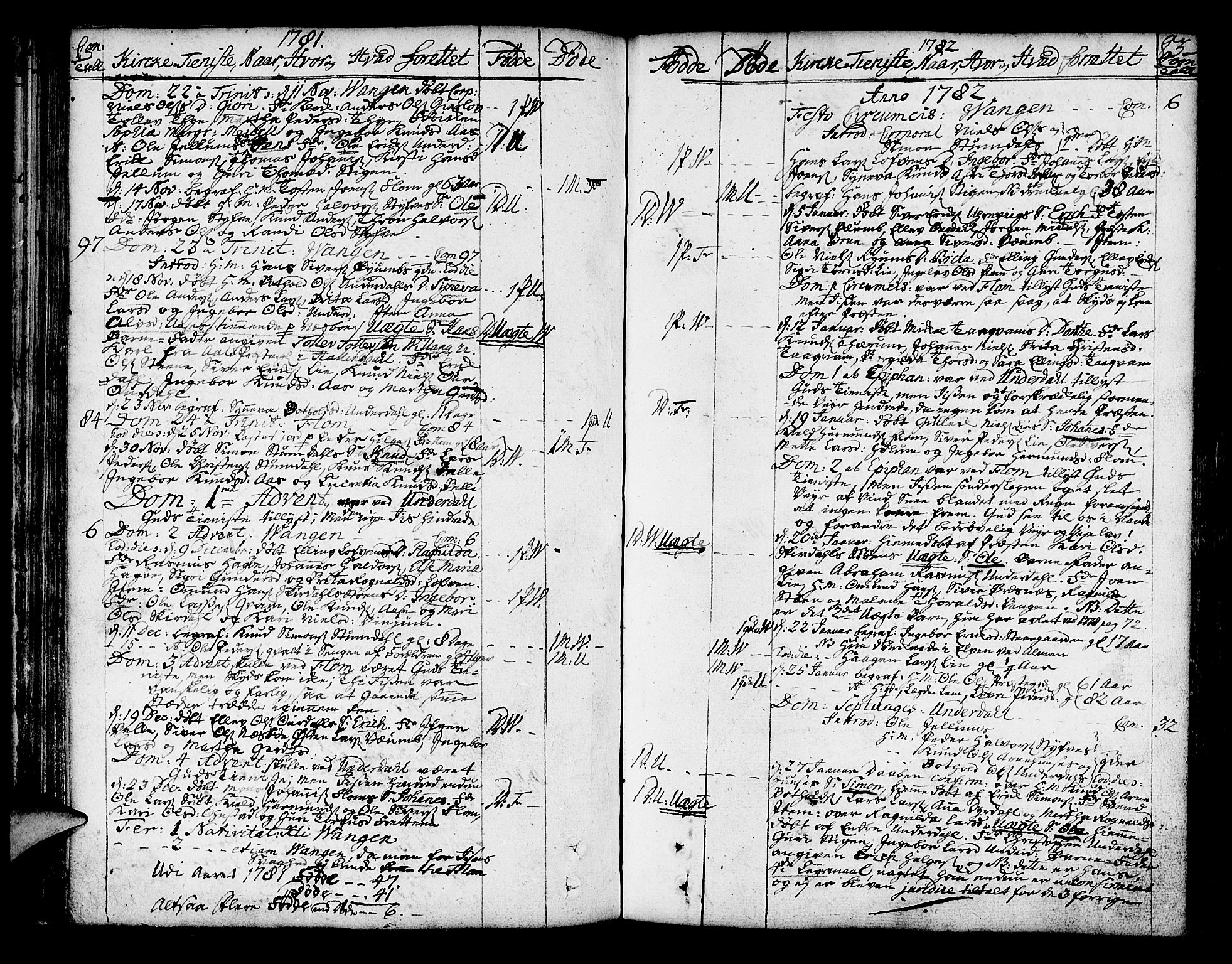 Aurland sokneprestembete, SAB/A-99937/H/Ha/Haa/L0004: Parish register (official) no. A 4, 1756-1801, p. 83