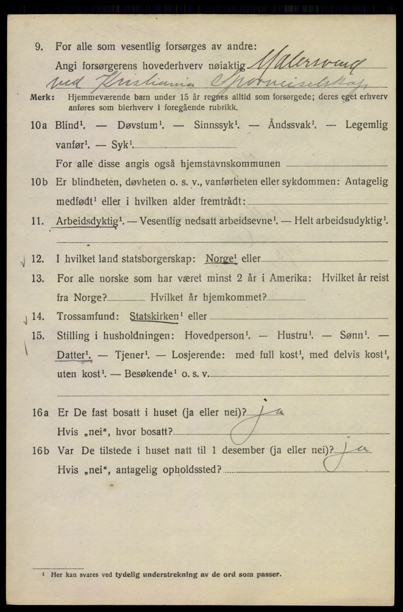 SAO, 1920 census for Kristiania, 1920, p. 553688