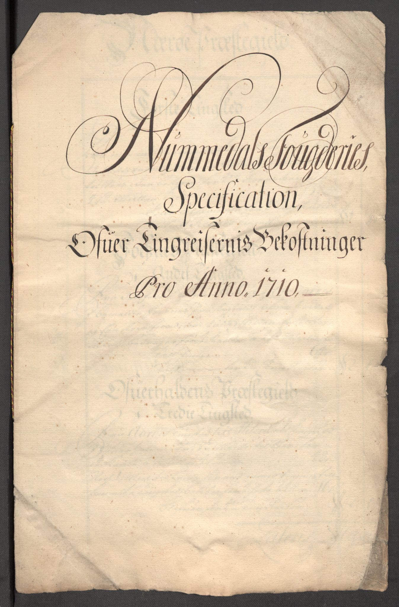 Rentekammeret inntil 1814, Reviderte regnskaper, Fogderegnskap, RA/EA-4092/R64/L4431: Fogderegnskap Namdal, 1709-1710, p. 470