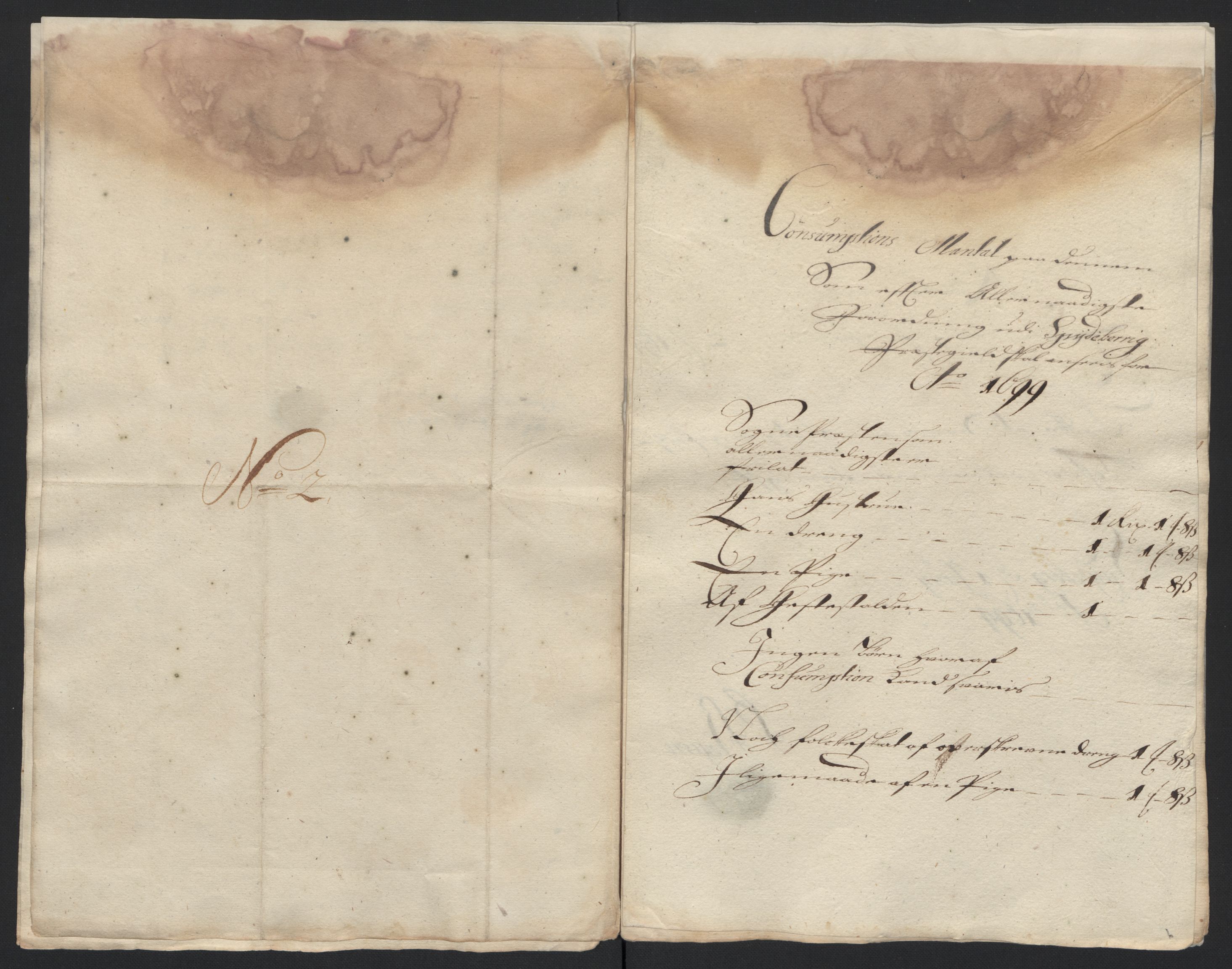 Rentekammeret inntil 1814, Reviderte regnskaper, Fogderegnskap, AV/RA-EA-4092/R07/L0289: Fogderegnskap Rakkestad, Heggen og Frøland, 1699, p. 249