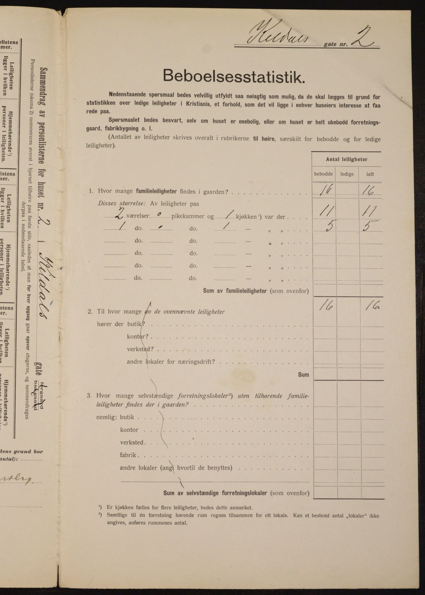 OBA, Municipal Census 1912 for Kristiania, 1912, p. 49741