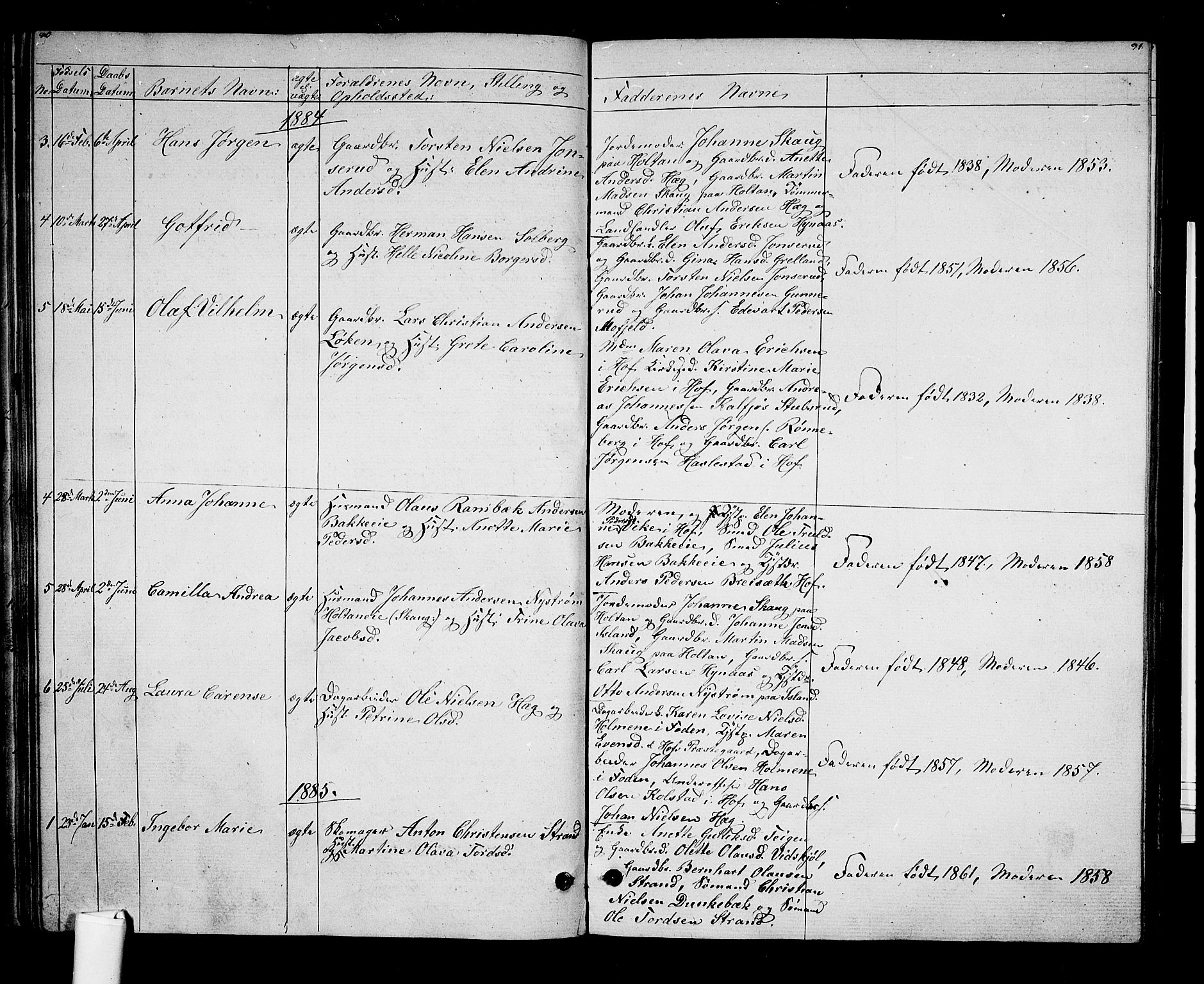 Botne kirkebøker, SAKO/A-340/G/Gb/L0002: Parish register (copy) no. II 2, 1861-1886, p. 90-91