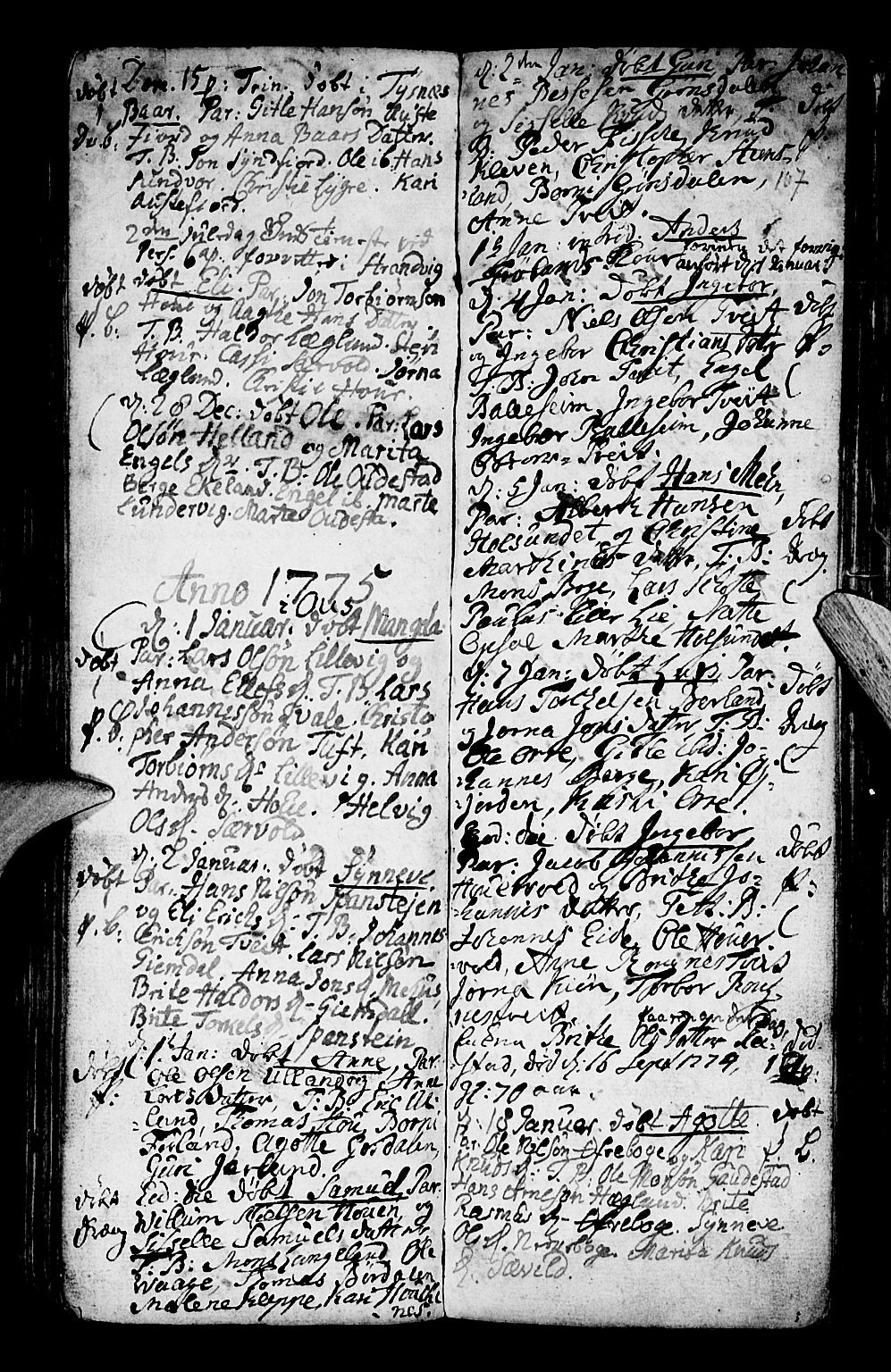 Os sokneprestembete, SAB/A-99929: Parish register (official) no. A 9, 1766-1779, p. 107