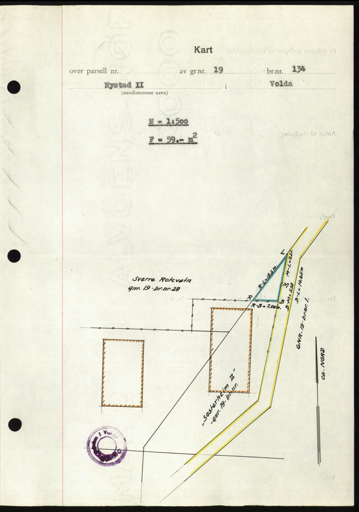 Søre Sunnmøre sorenskriveri, AV/SAT-A-4122/1/2/2C/L0105: Mortgage book no. 31A, 1956-1957, Diary no: : 2517/1956