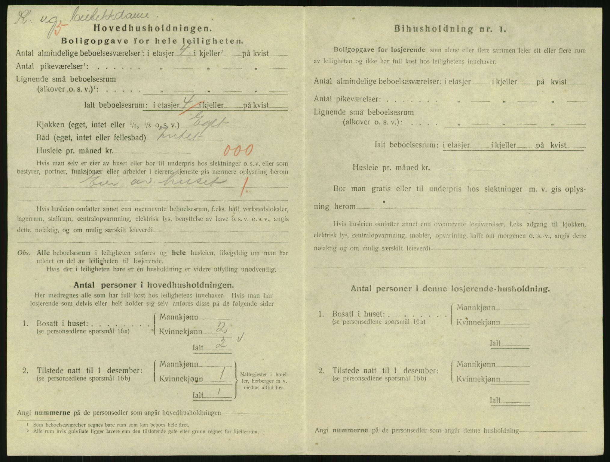 SAK, 1920 census for Arendal, 1920, p. 9041