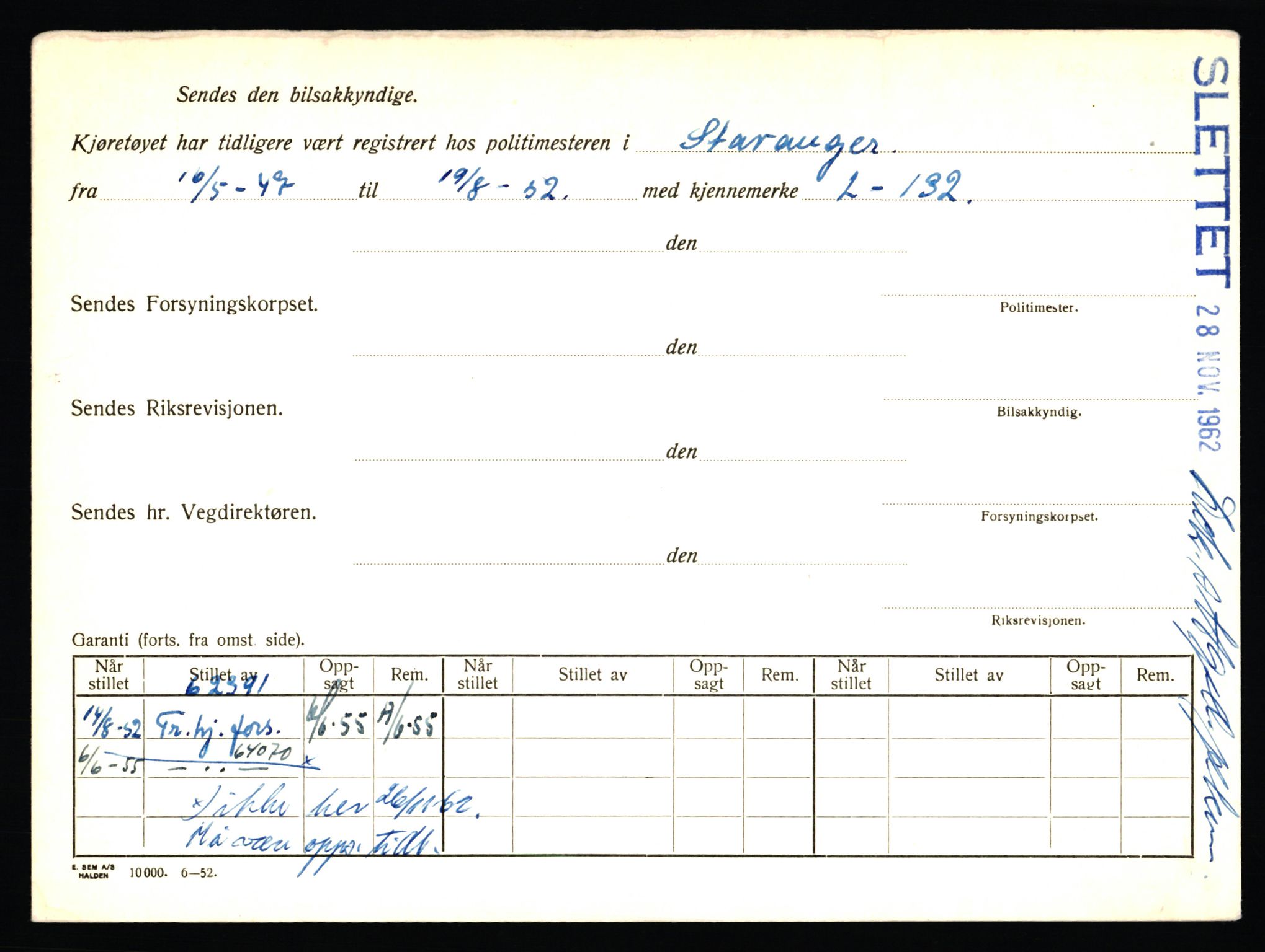 Stavanger trafikkstasjon, AV/SAST-A-101942/0/F/L0047: L-28400 - L-29099, 1930-1971, p. 426