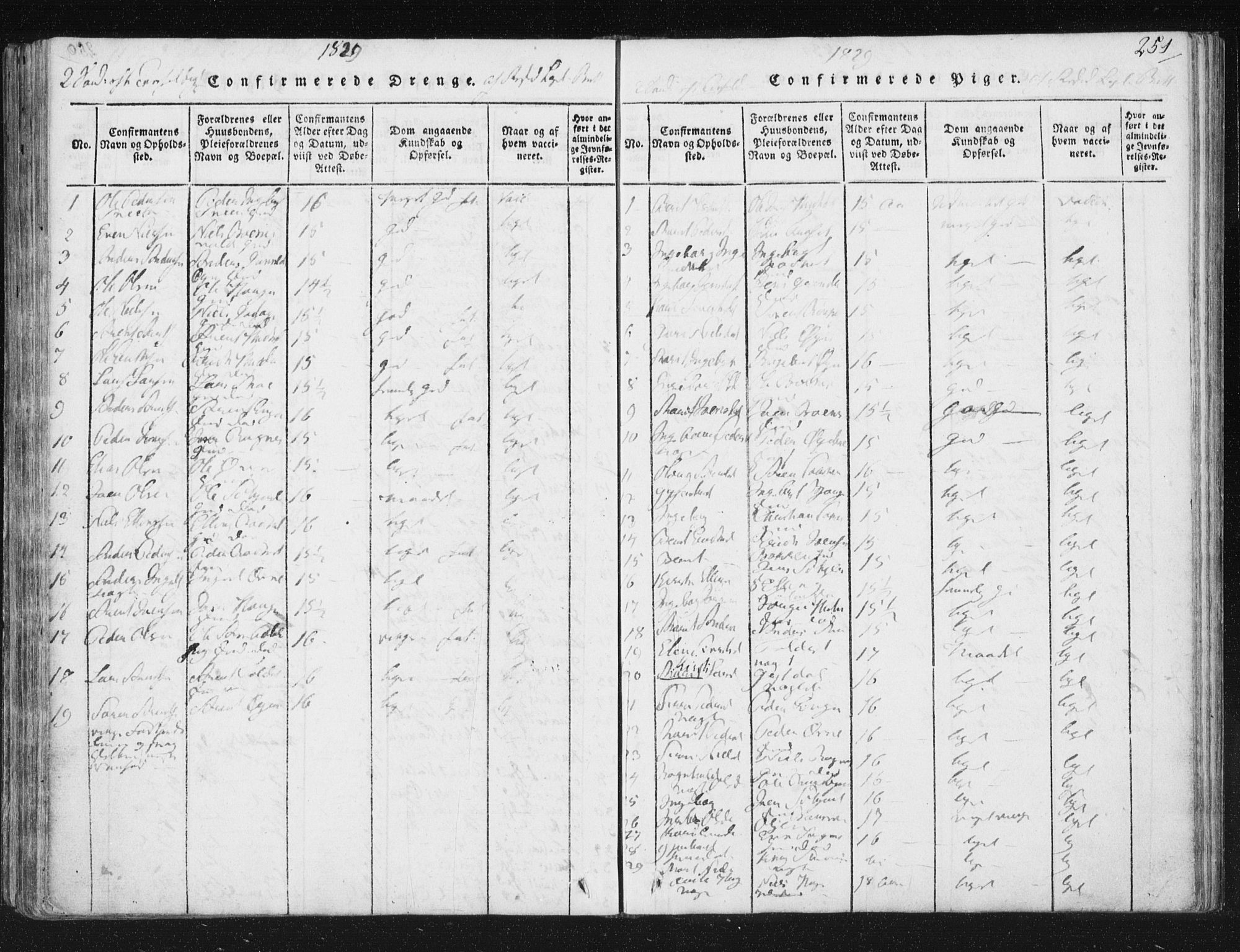 Ministerialprotokoller, klokkerbøker og fødselsregistre - Sør-Trøndelag, AV/SAT-A-1456/687/L0996: Parish register (official) no. 687A04, 1816-1842, p. 251