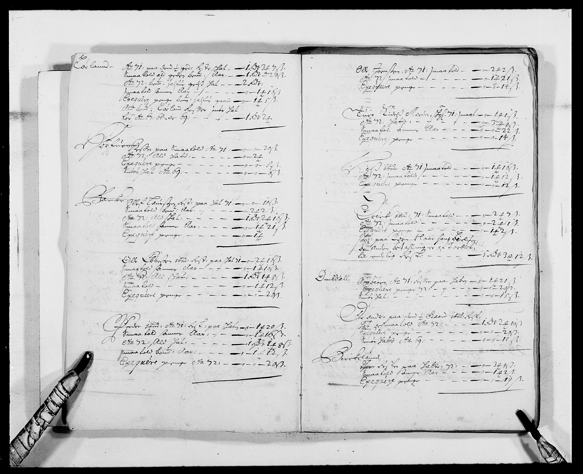 Rentekammeret inntil 1814, Reviderte regnskaper, Fogderegnskap, RA/EA-4092/R41/L2527: Fogderegnskap Lista, 1672, p. 307