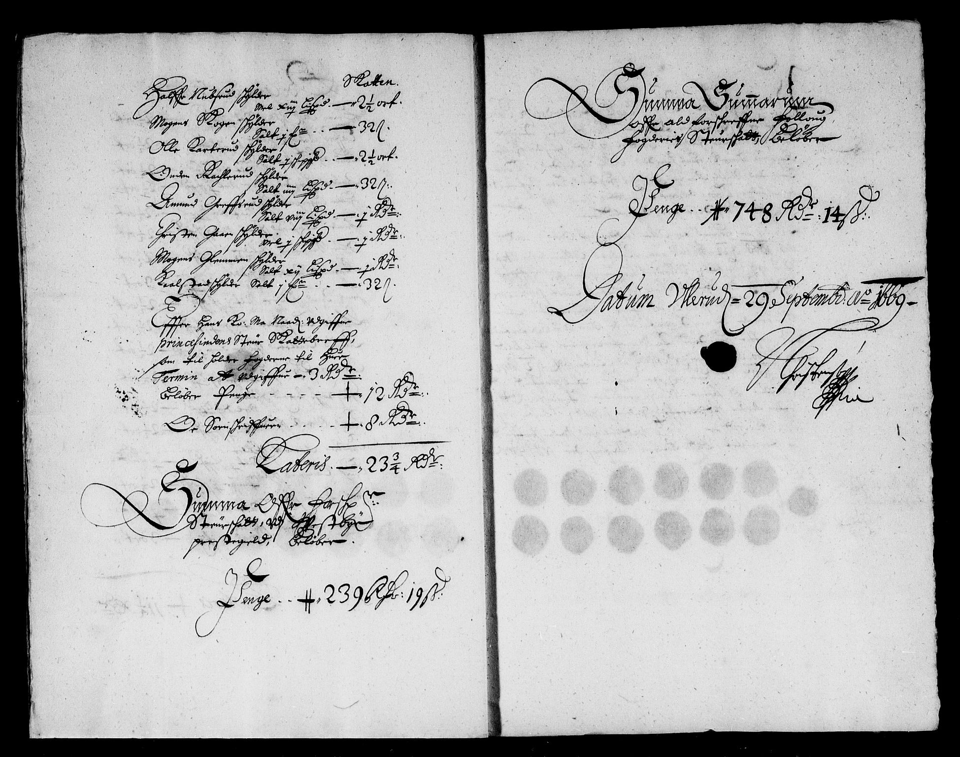 Rentekammeret inntil 1814, Reviderte regnskaper, Stiftamtstueregnskaper, Landkommissariatet på Akershus og Akershus stiftamt, AV/RA-EA-5869/R/Rb/L0066: Akershus stiftamt, 1668-1669