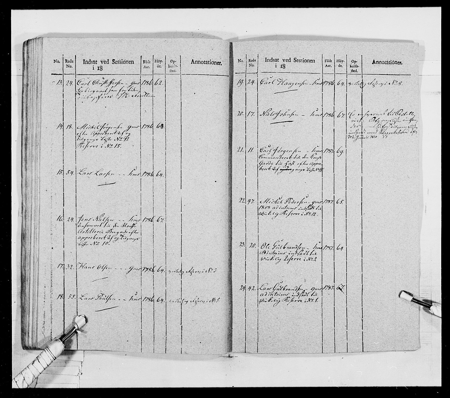 Generalitets- og kommissariatskollegiet, Det kongelige norske kommissariatskollegium, AV/RA-EA-5420/E/Eh/L0018: Opplandske dragonregiment, 1810-1811, p. 502