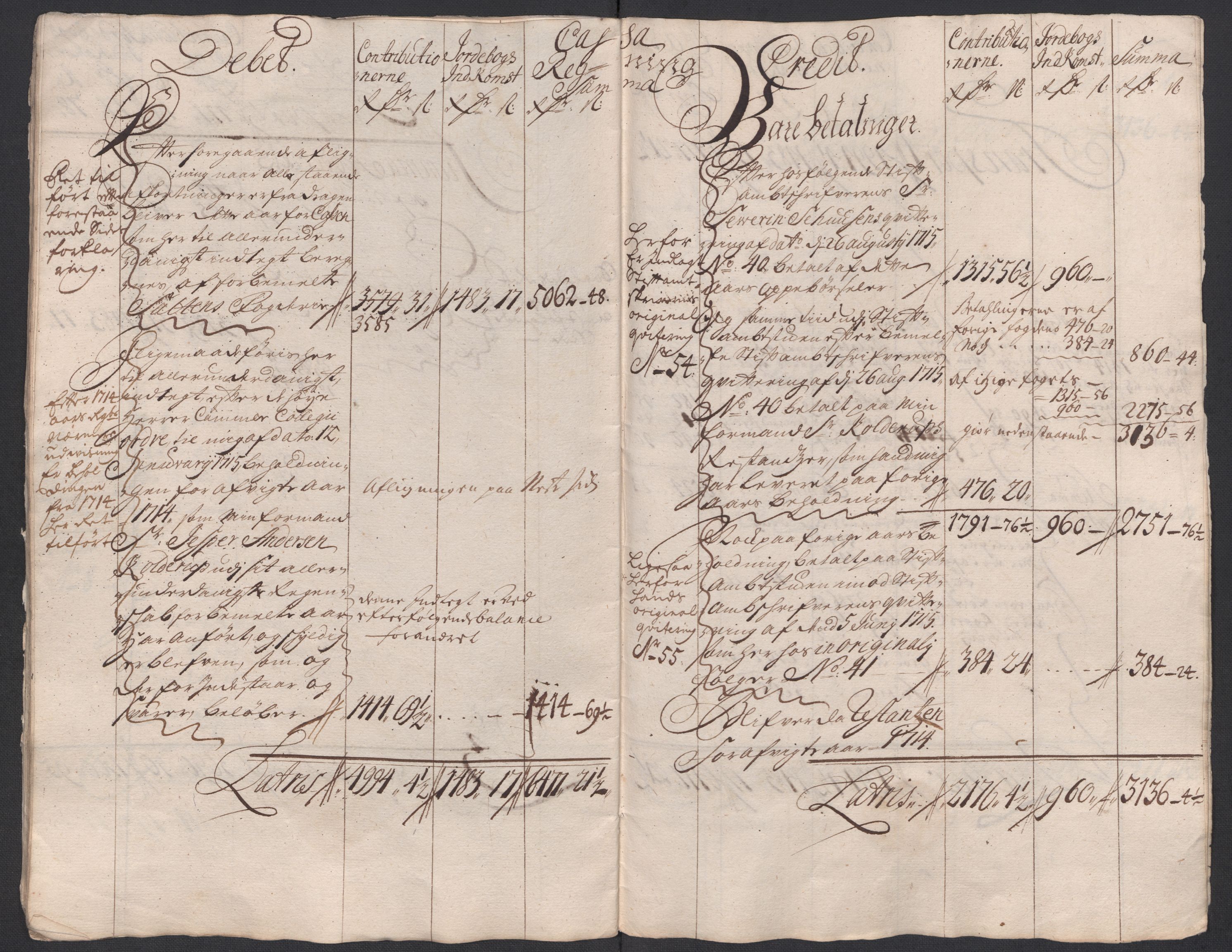 Rentekammeret inntil 1814, Reviderte regnskaper, Fogderegnskap, AV/RA-EA-4092/R66/L4585: Fogderegnskap Salten, 1715, p. 19