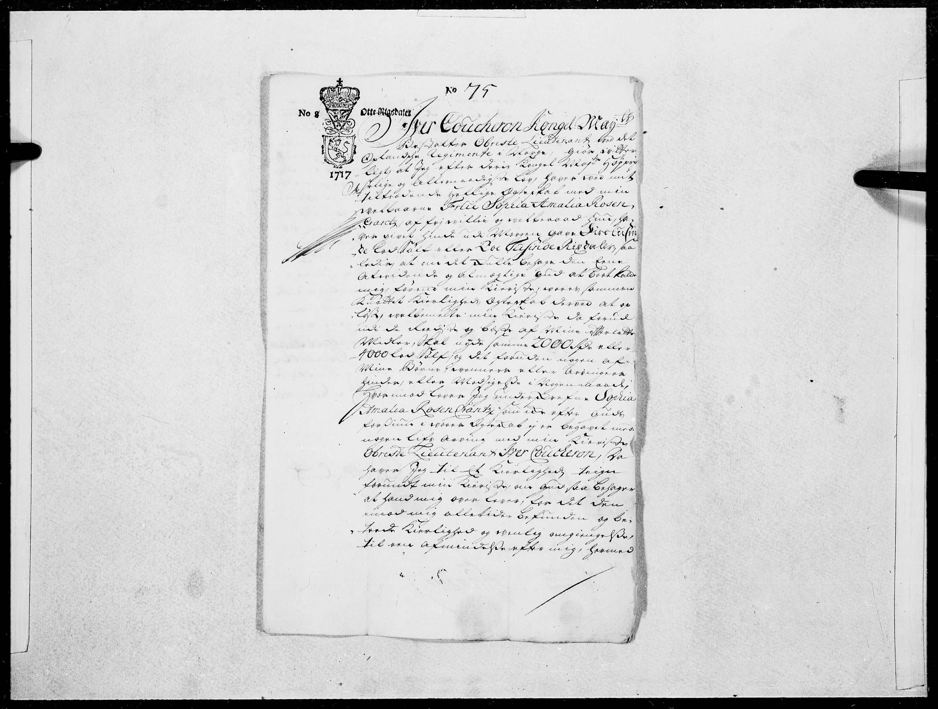 Danske Kanselli 1572-1799, AV/RA-EA-3023/F/Fc/Fcc/Fcca/L0083: Norske innlegg 1572-1799, 1718, p. 189