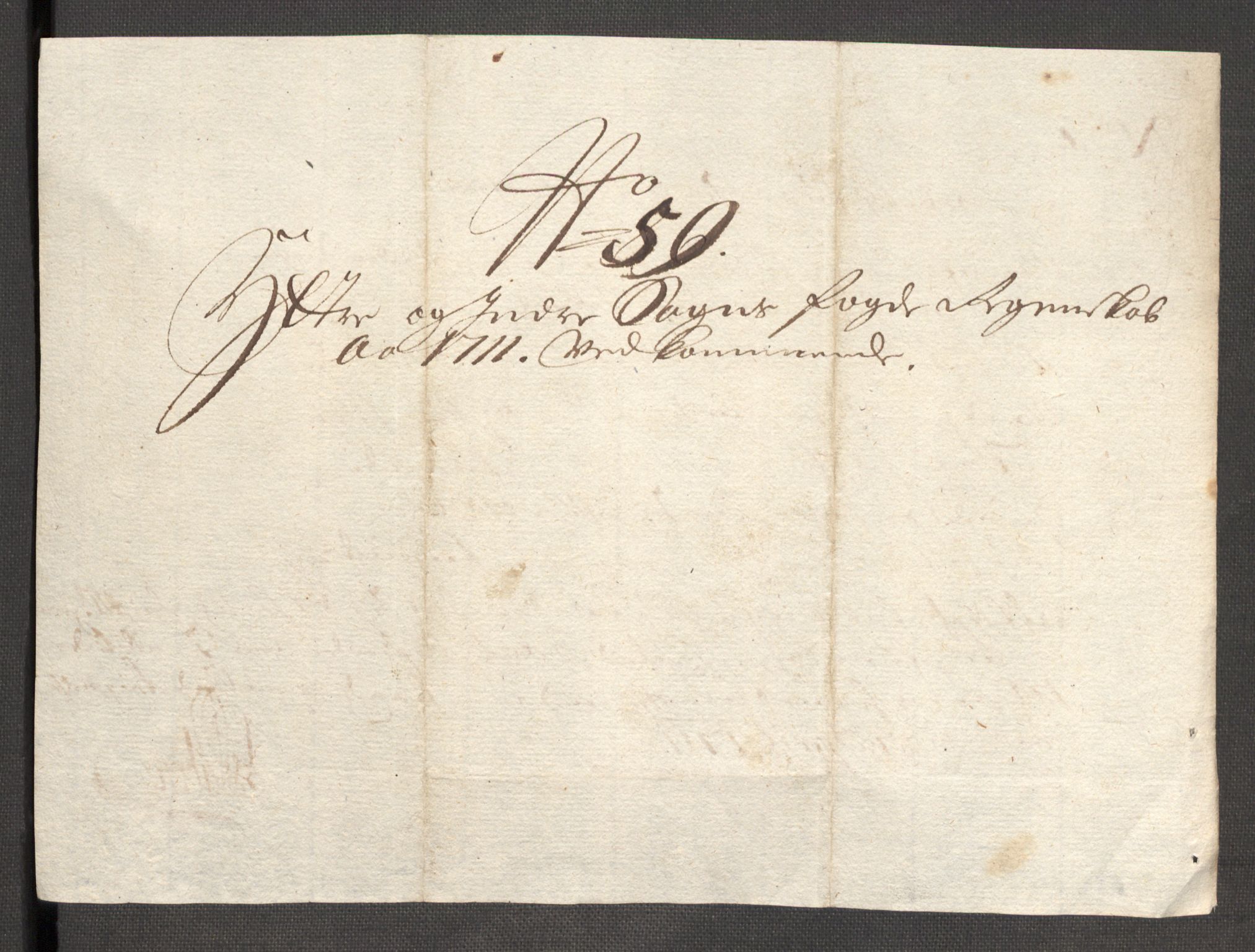 Rentekammeret inntil 1814, Reviderte regnskaper, Fogderegnskap, AV/RA-EA-4092/R52/L3317: Fogderegnskap Sogn, 1711, p. 345
