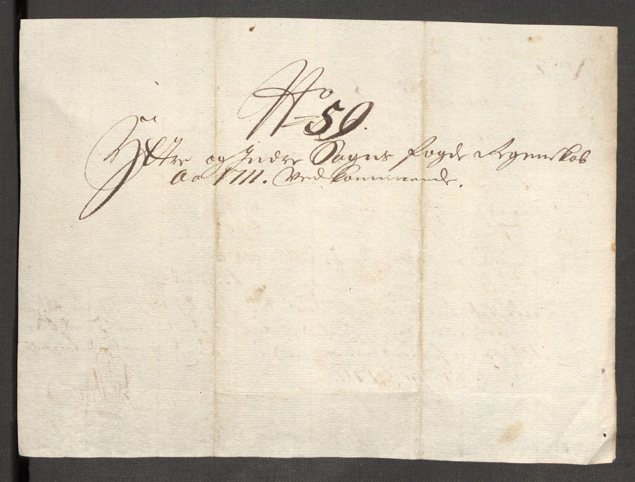 Rentekammeret inntil 1814, Reviderte regnskaper, Fogderegnskap, RA/EA-4092/R52/L3317: Fogderegnskap Sogn, 1711, p. 345