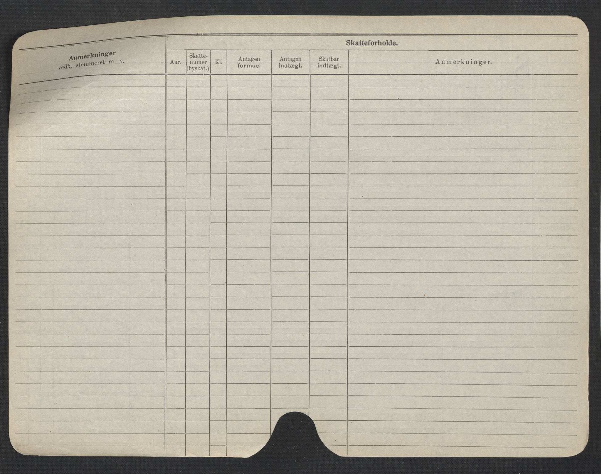 Oslo folkeregister, Registerkort, AV/SAO-A-11715/F/Fa/Fac/L0007: Menn, 1906-1914, p. 383b