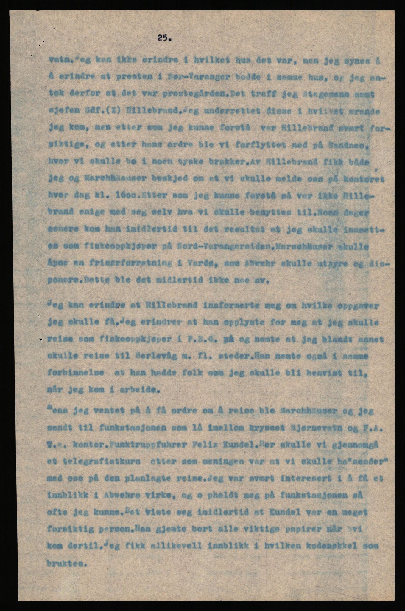 Forsvaret, Forsvarets overkommando II, AV/RA-RAFA-3915/D/Db/L0038: CI Questionaires. Tyske okkupasjonsstyrker i Norge. Østerrikere., 1945-1946, p. 152