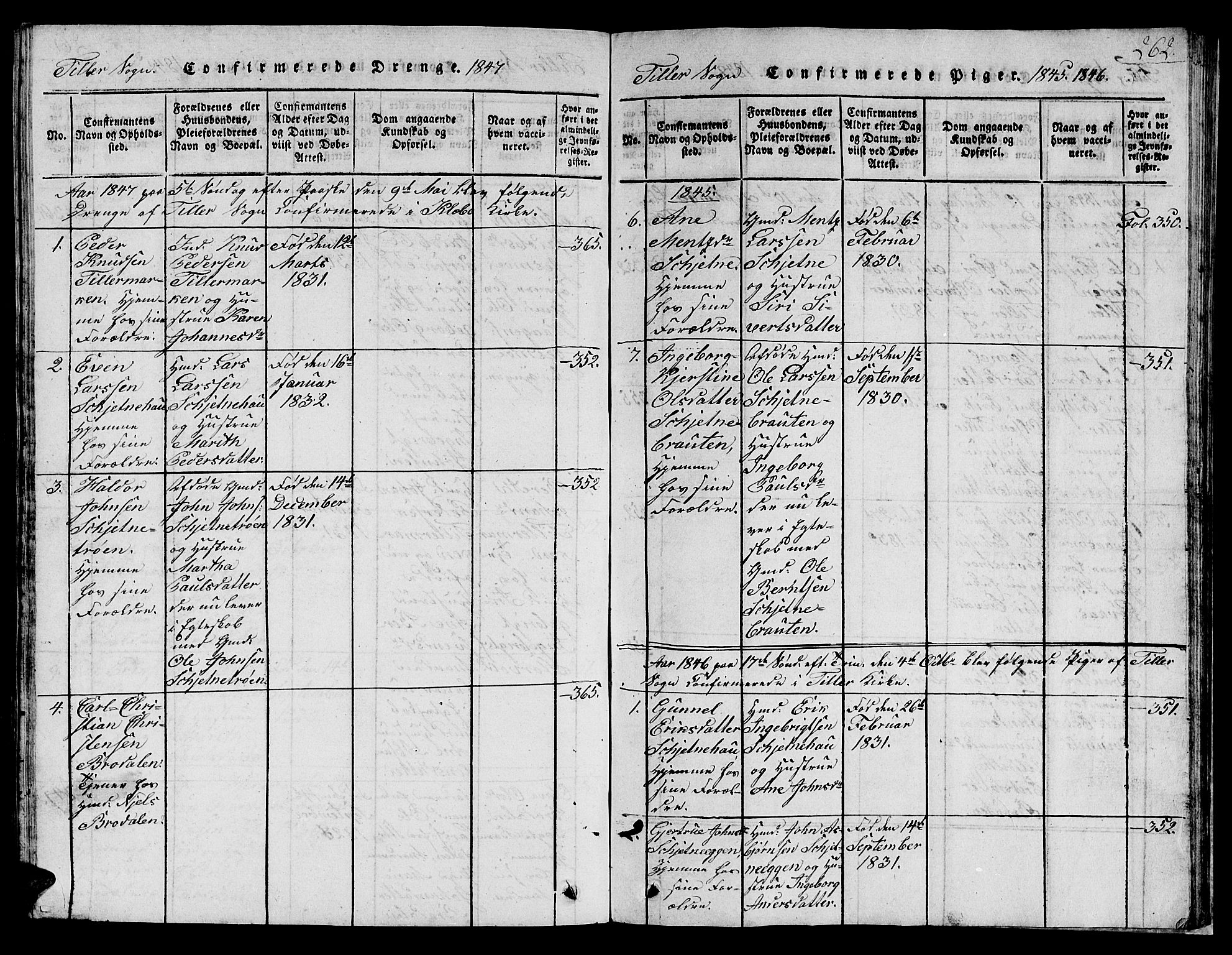Ministerialprotokoller, klokkerbøker og fødselsregistre - Sør-Trøndelag, SAT/A-1456/621/L0458: Parish register (copy) no. 621C01, 1816-1865, p. 262