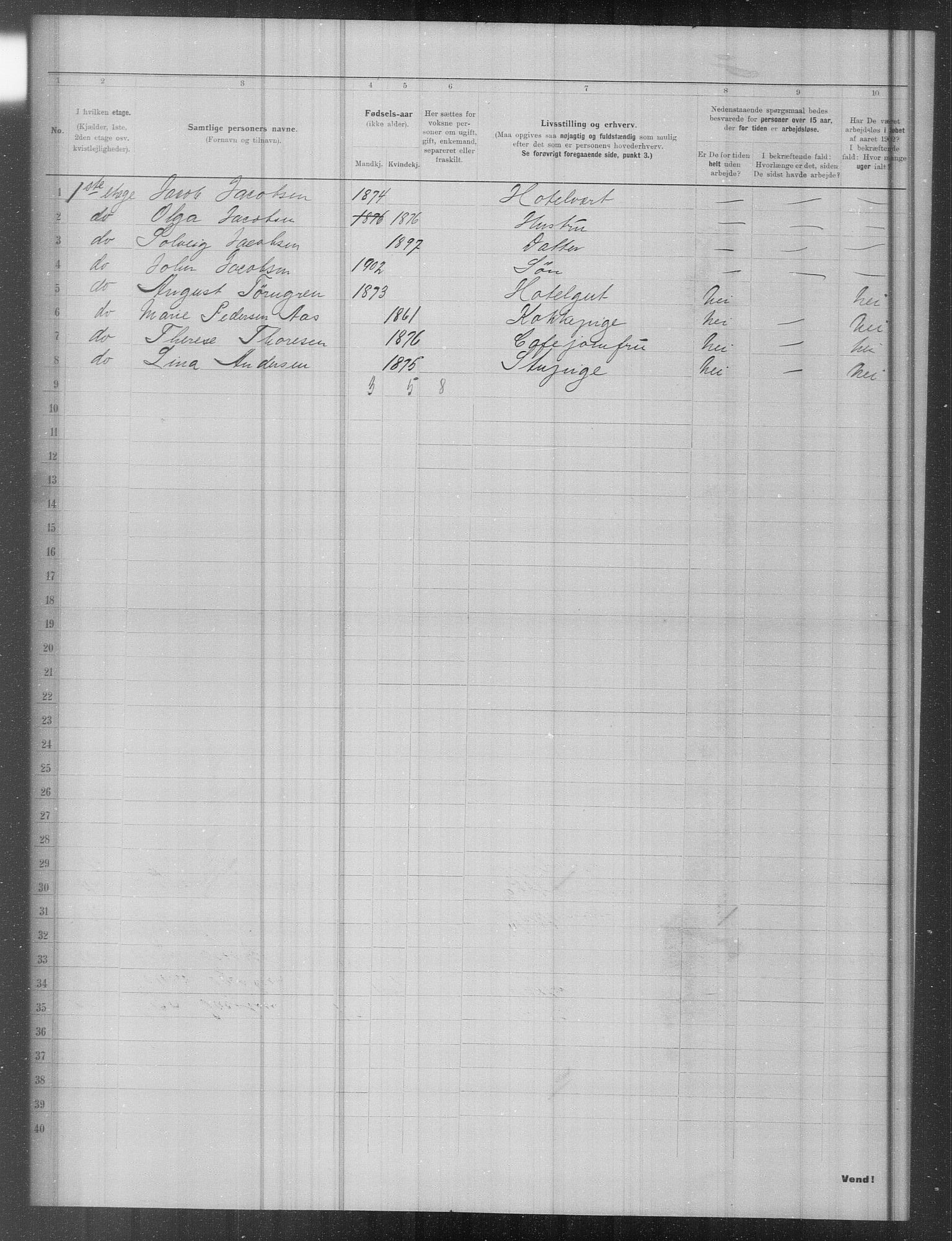 OBA, Municipal Census 1902 for Kristiania, 1902, p. 19176