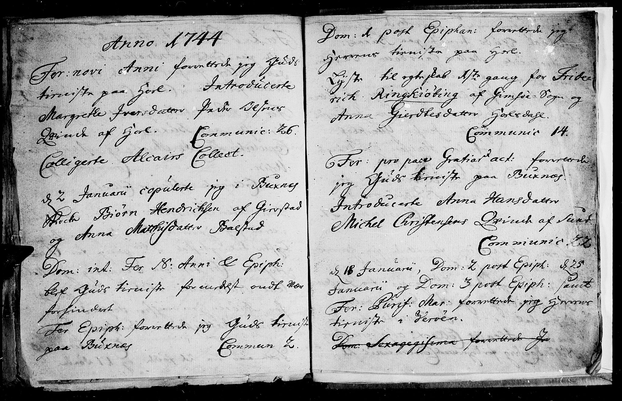 Ministerialprotokoller, klokkerbøker og fødselsregistre - Nordland, AV/SAT-A-1459/881/L1148: Parish register (official) no. 881A01, 1732-1744